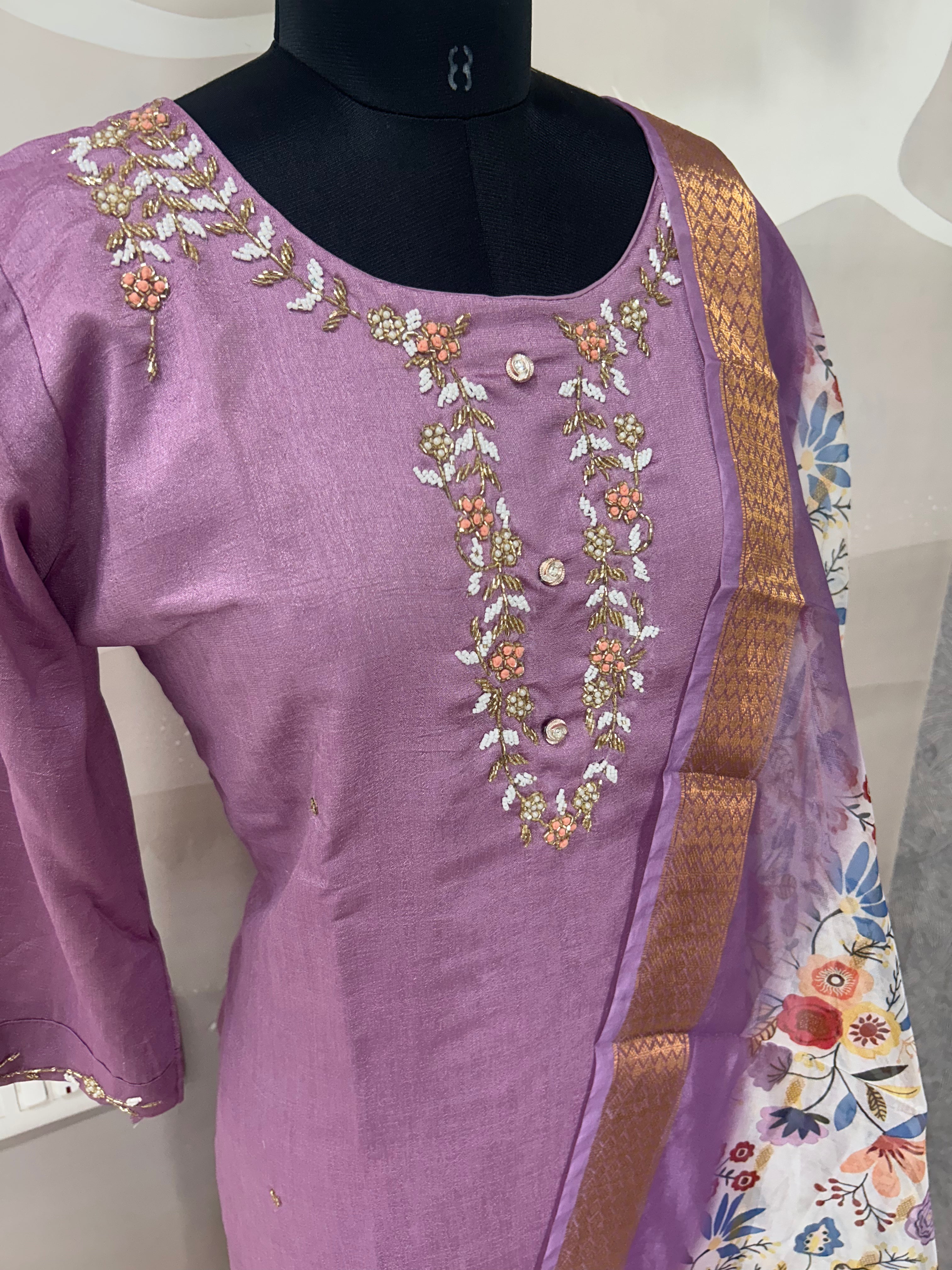 Roman silk 3-piece set