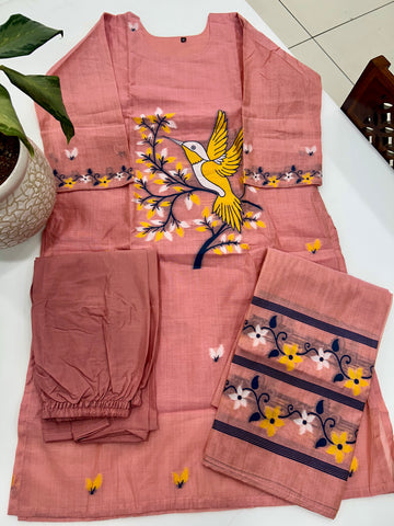 Beautiful Jamdani 3-piece set
