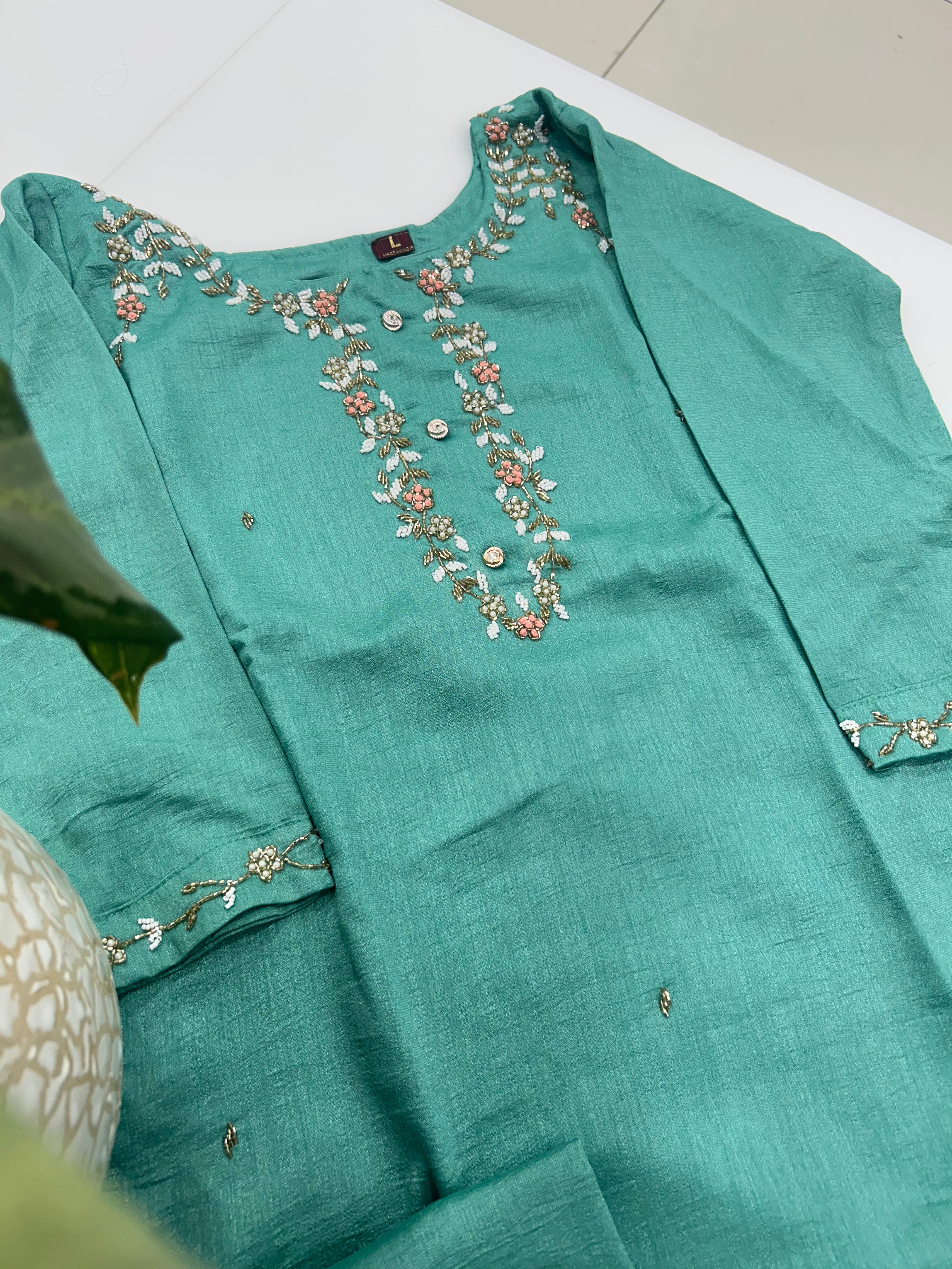 Roman silk 3-piece set