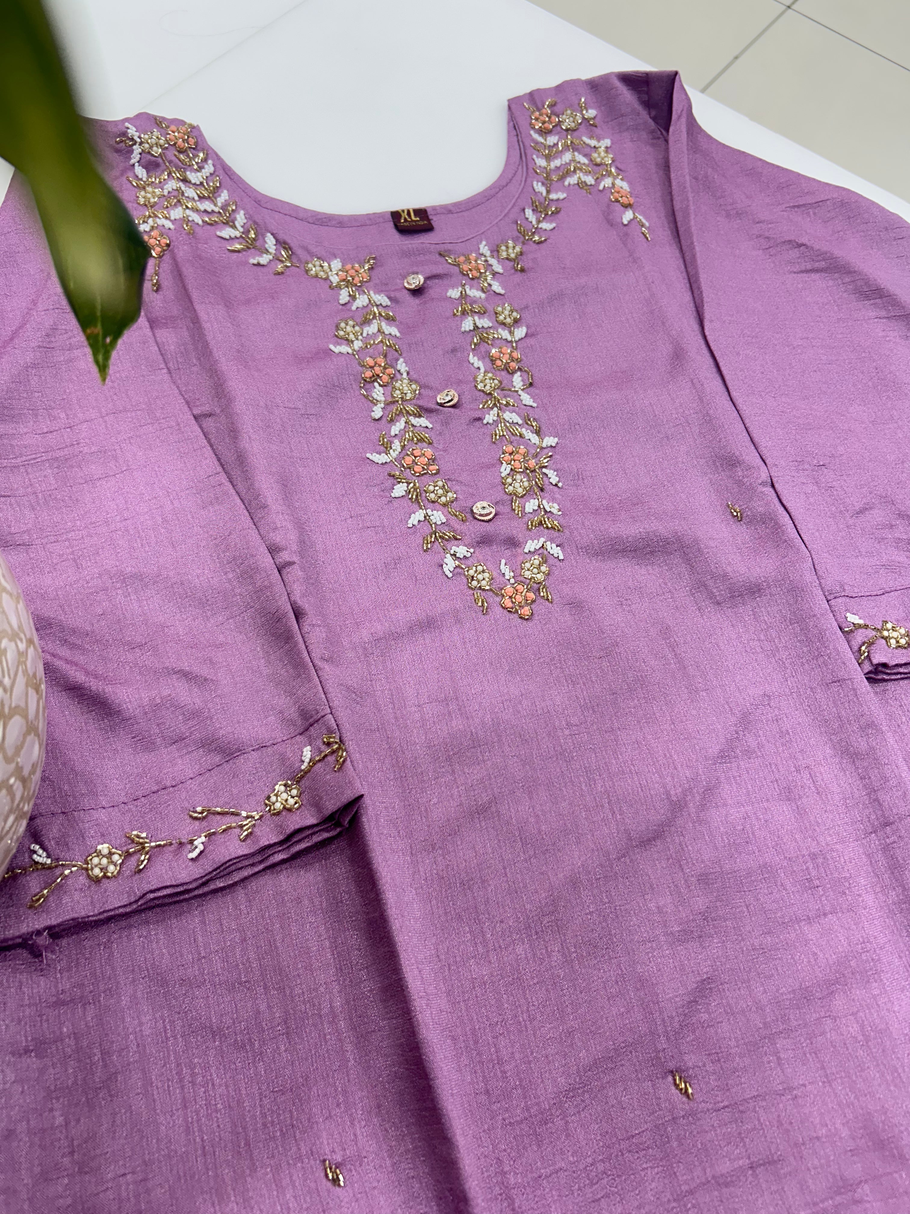 Roman silk 3-piece set