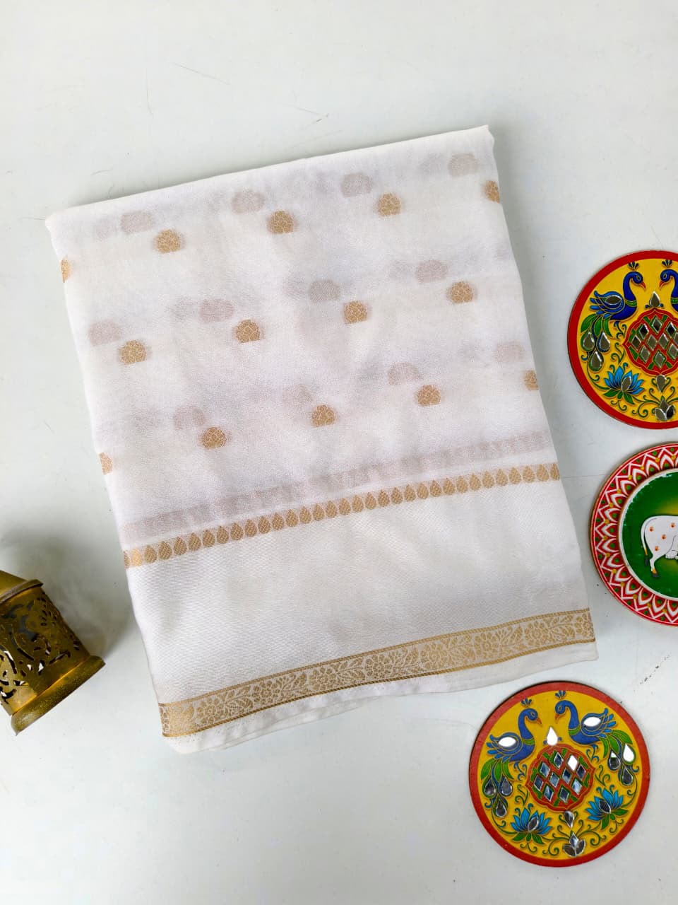Moonga viscose soft silk saree
