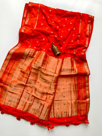 Moonga viscose soft silk saree