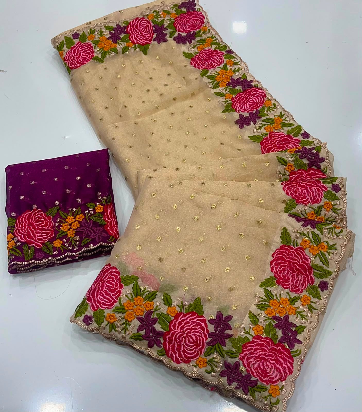Fancy silk saree
