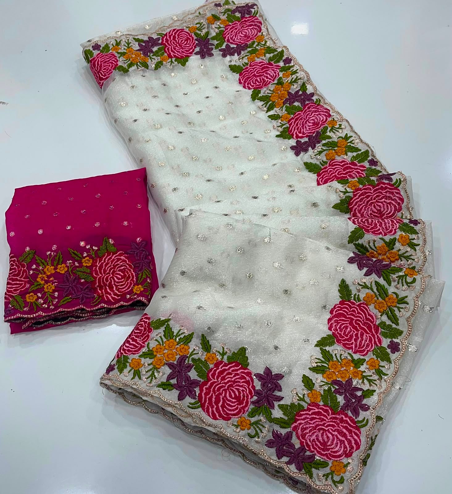 Fancy silk saree