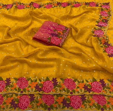 Fancy silk saree