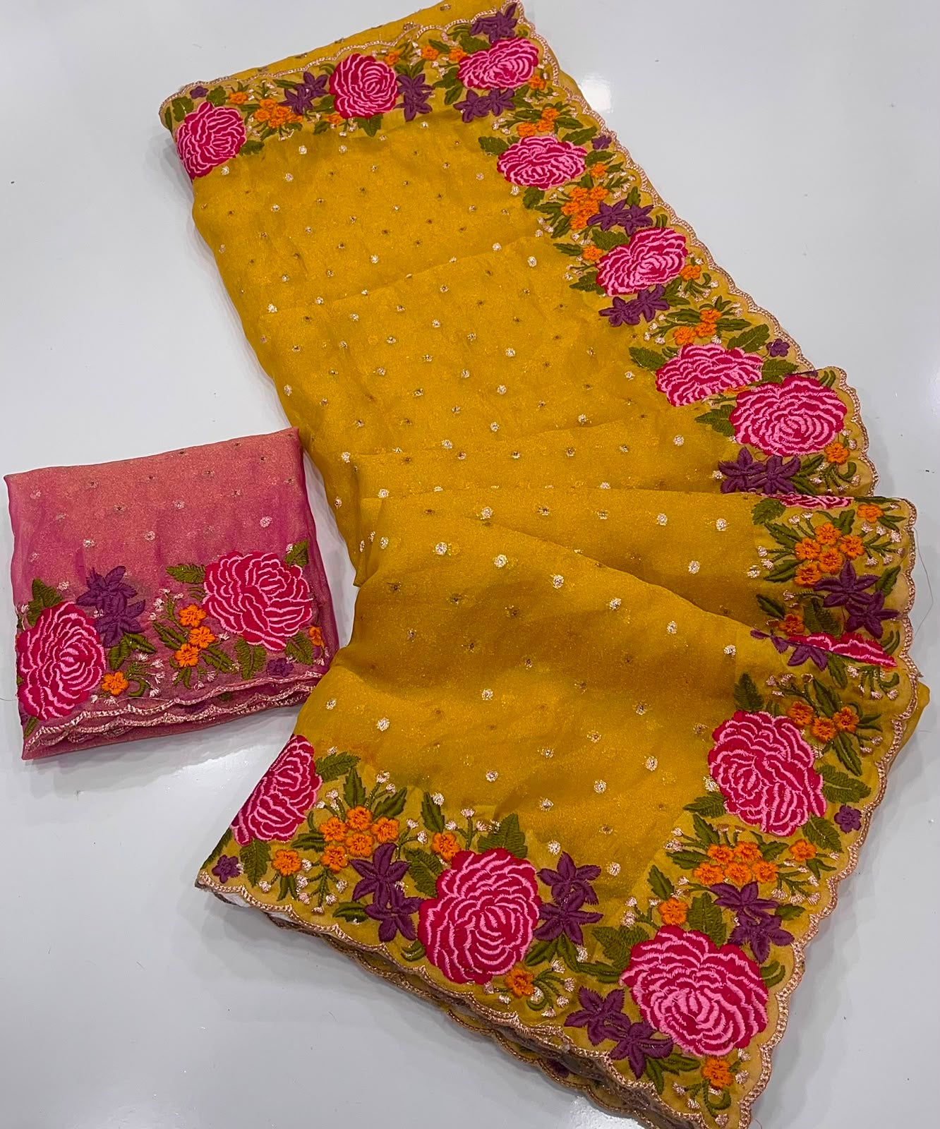 Fancy silk saree