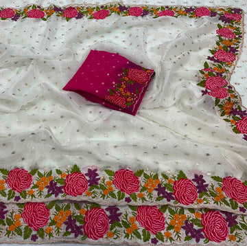 Fancy silk saree
