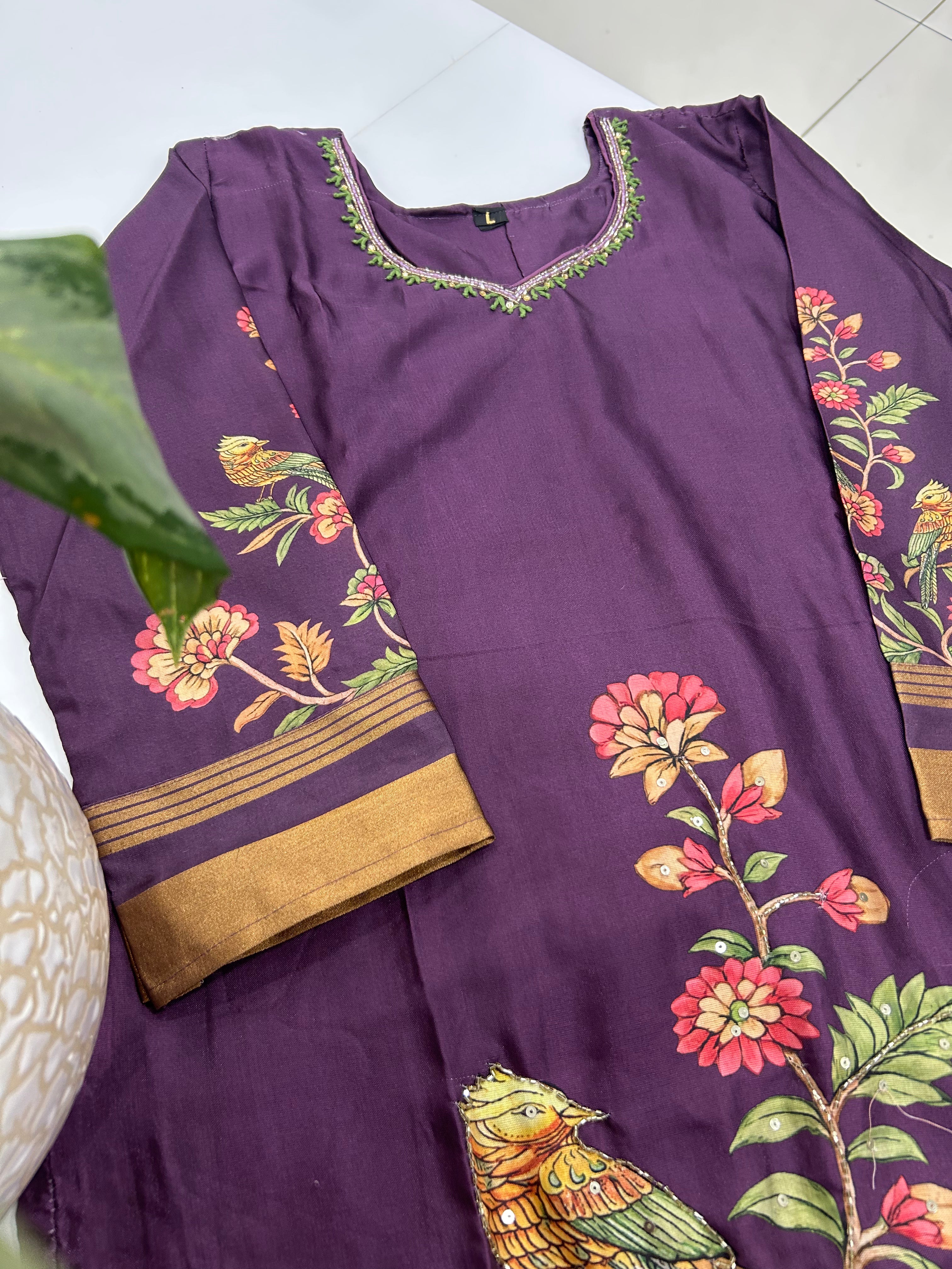 Jasmine silk 3-piece set