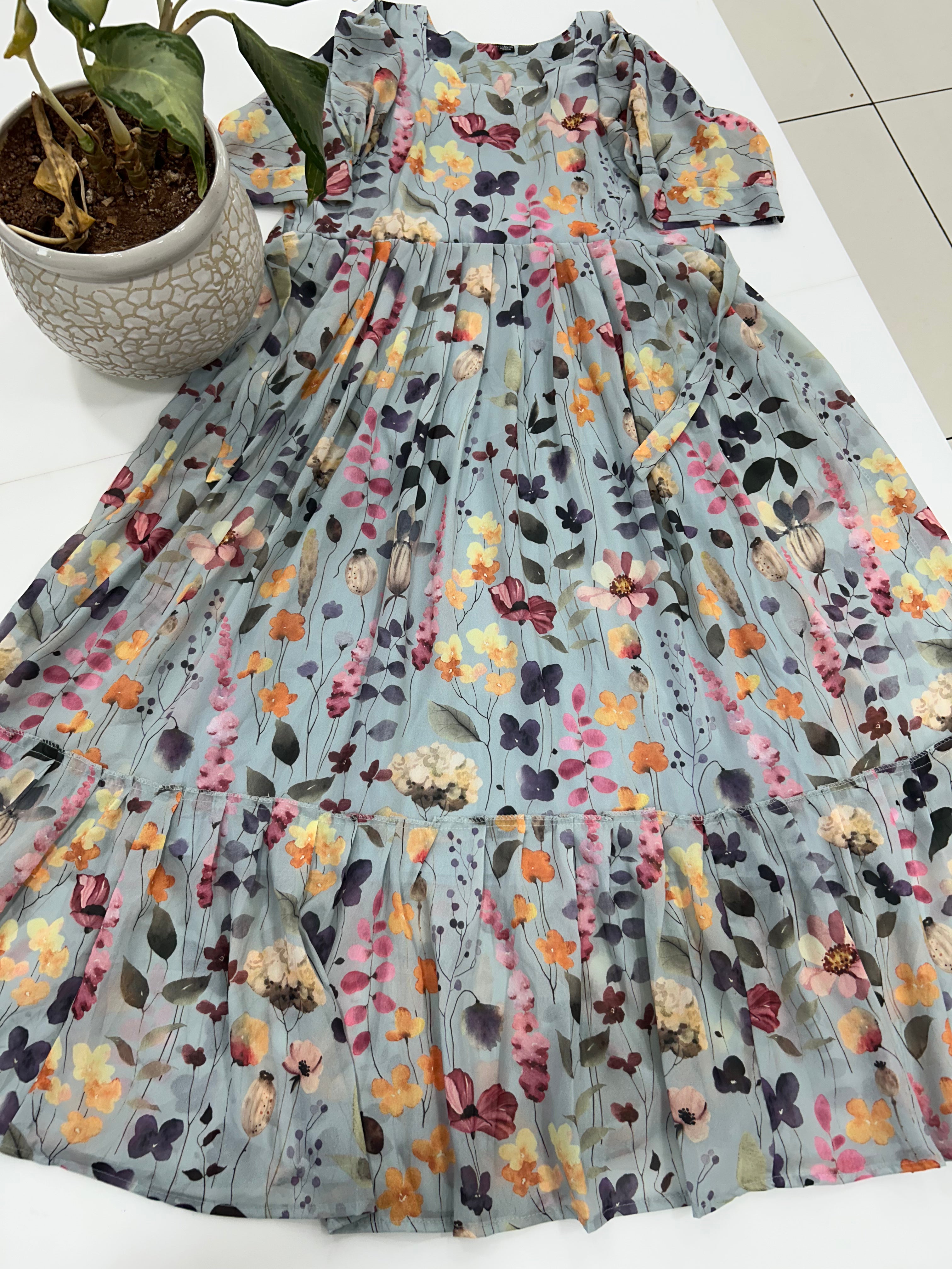Beautiful georgette frock