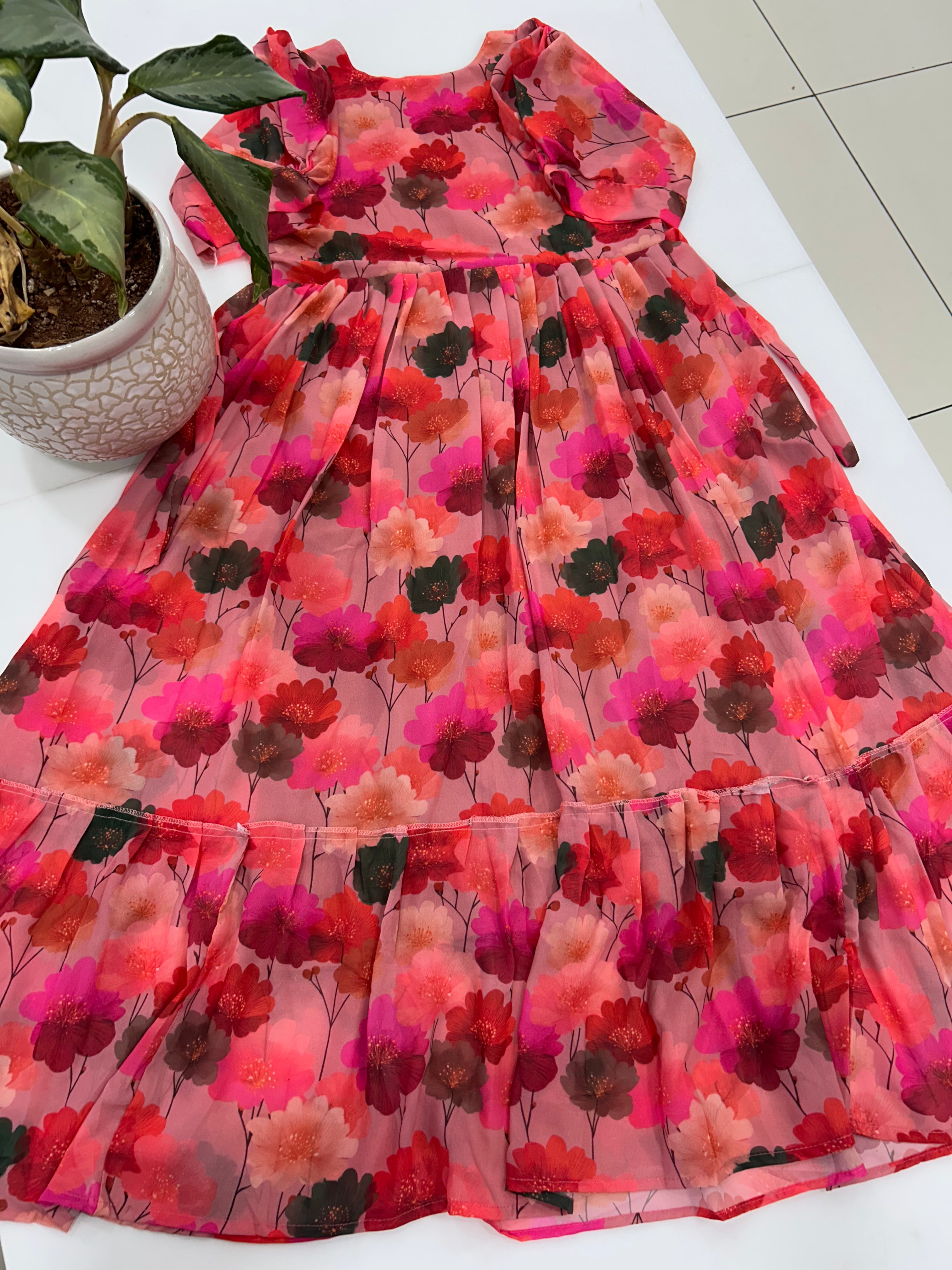 Beautiful georgette frock