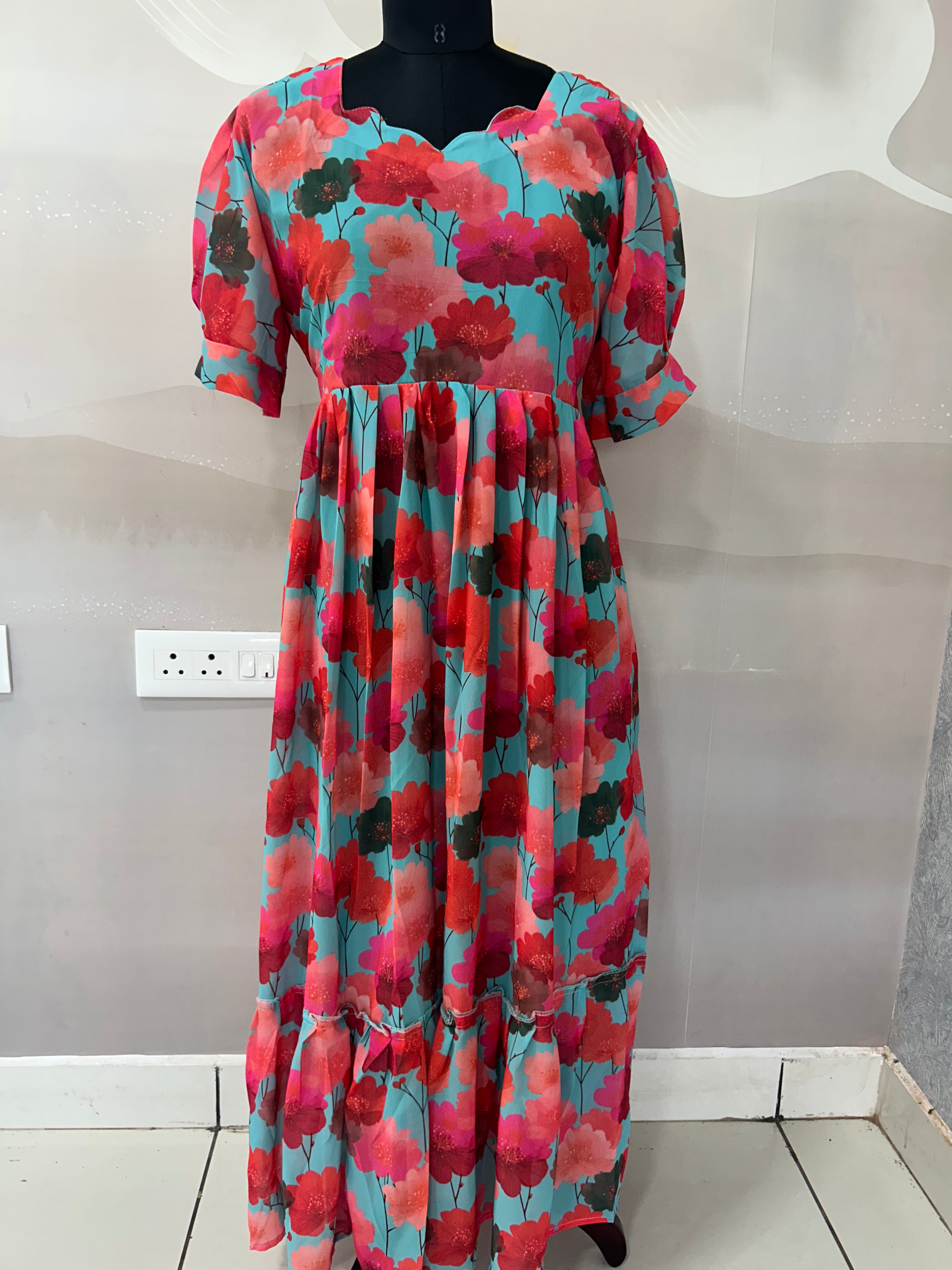 Beautiful georgette frocks
