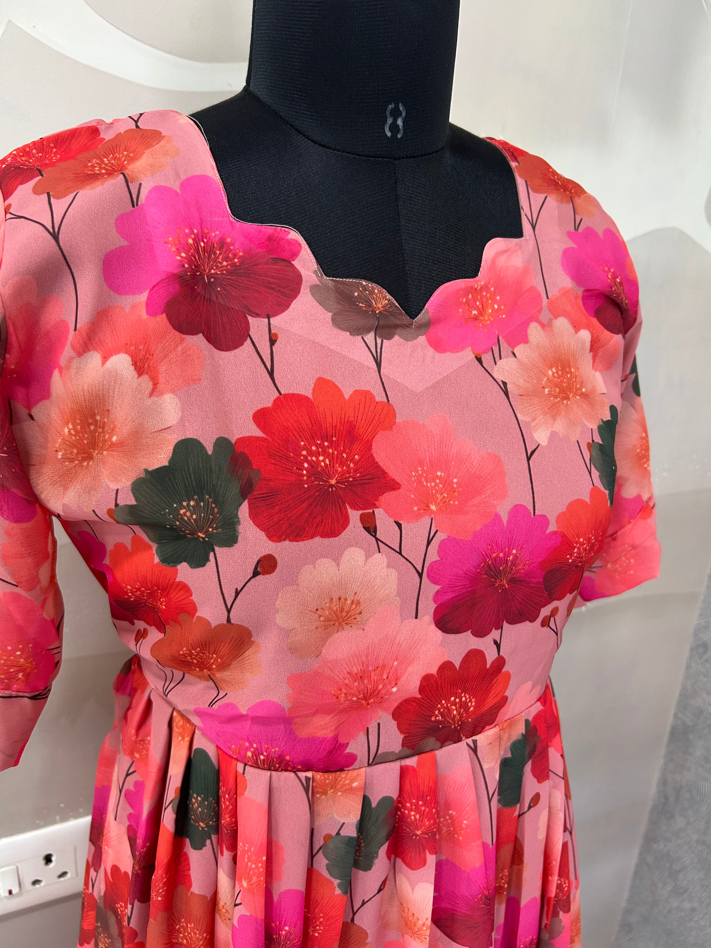 Beautiful georgette frock