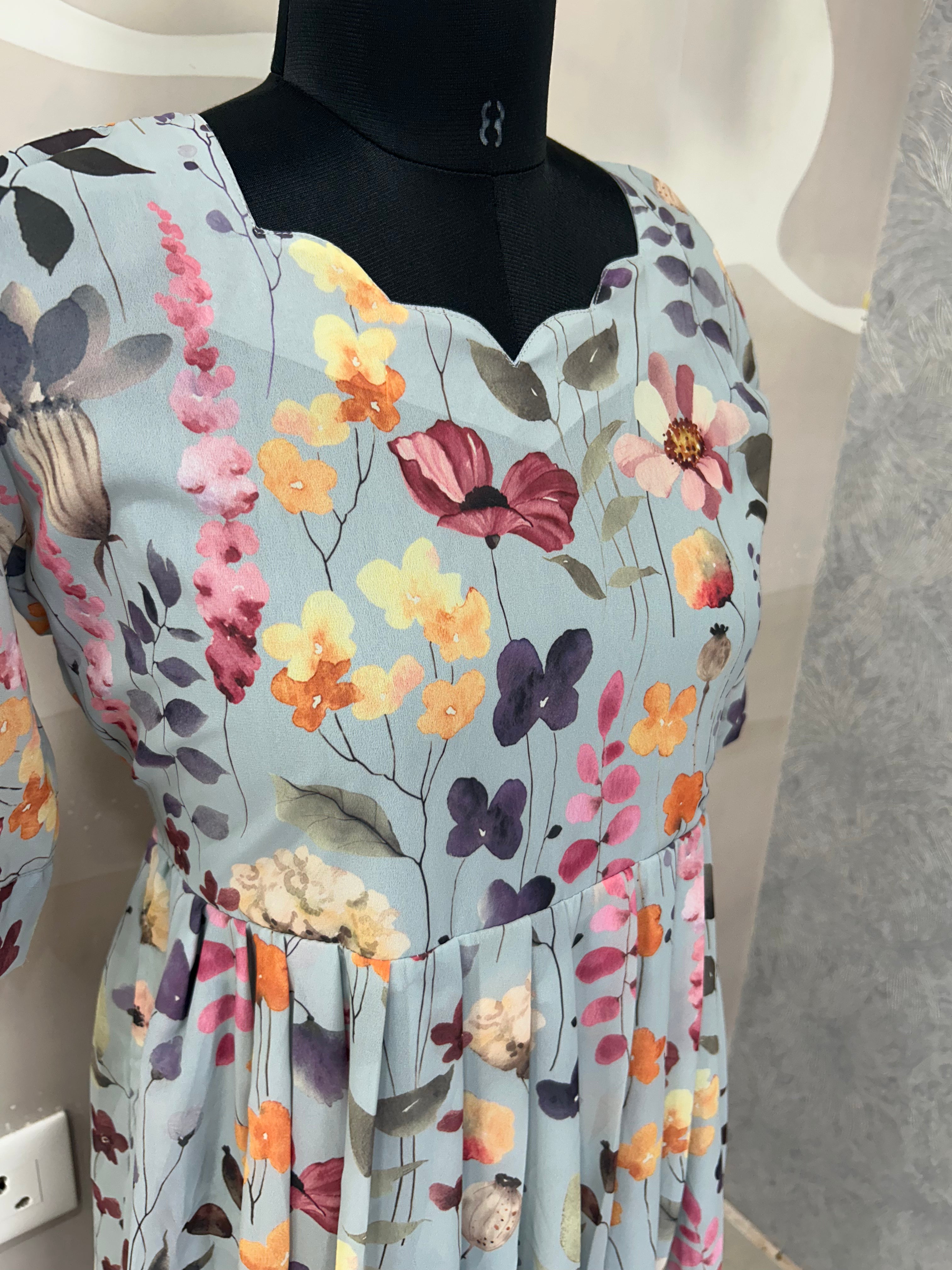 Beautiful georgette frock