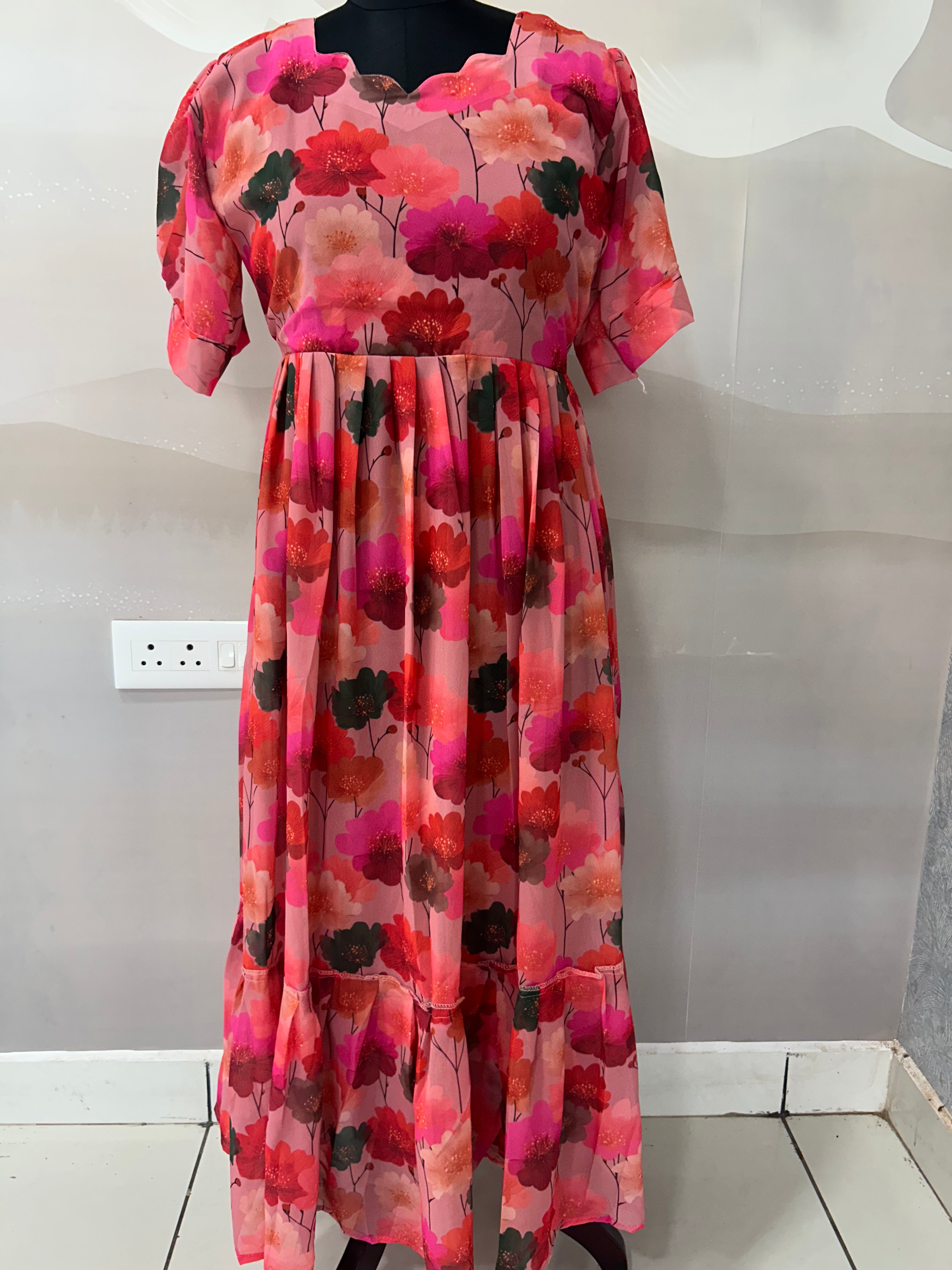 Beautiful georgette frock