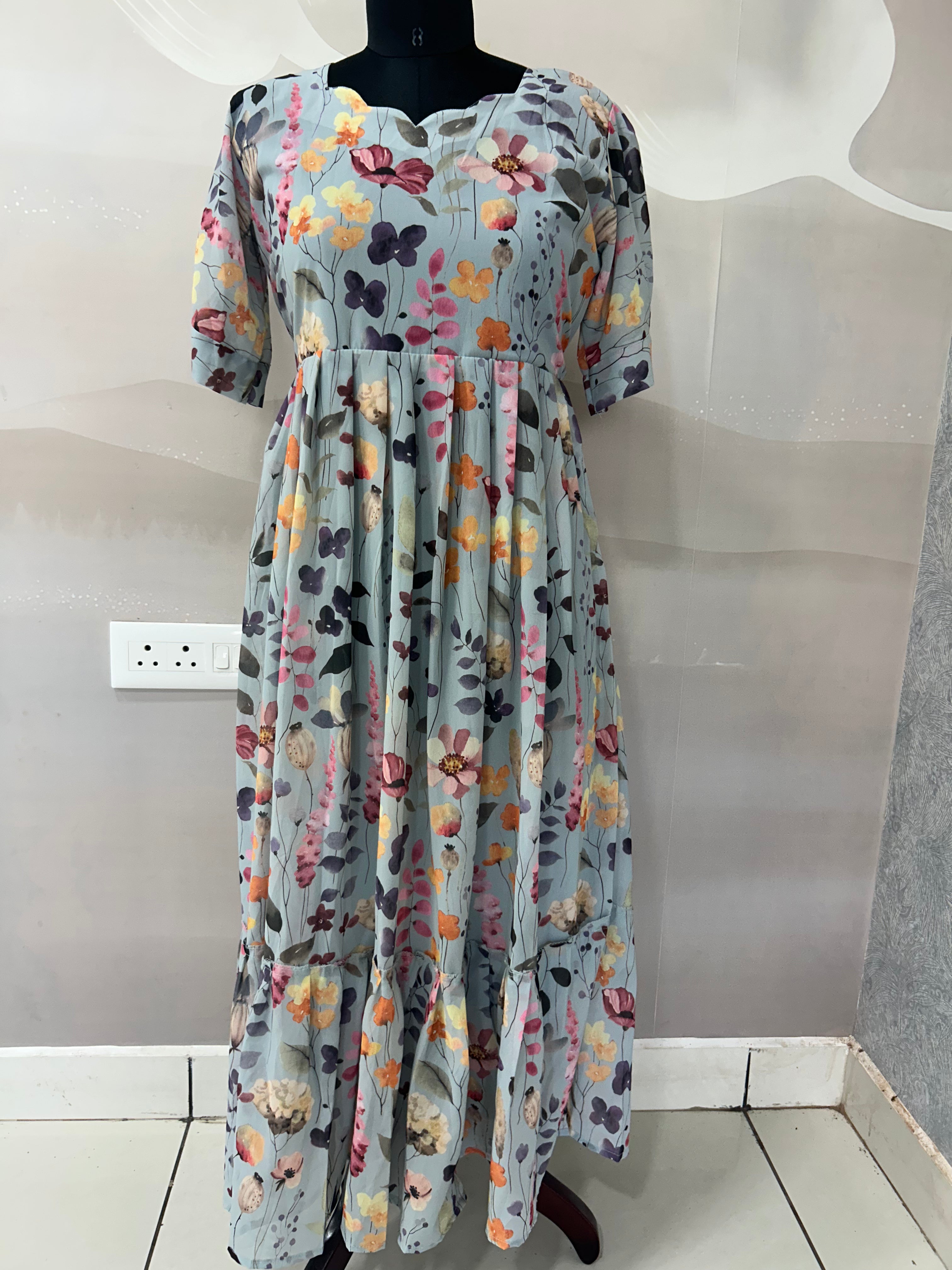 Beautiful georgette frock