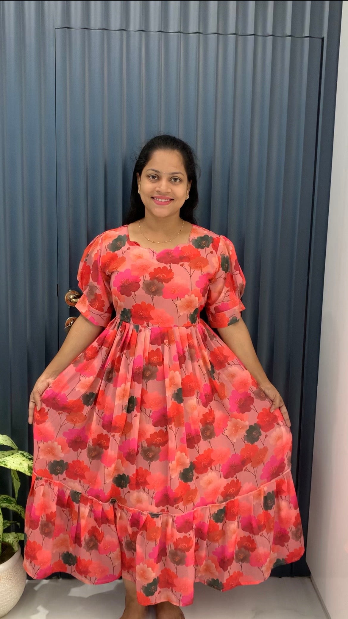 Beautiful georgette frock