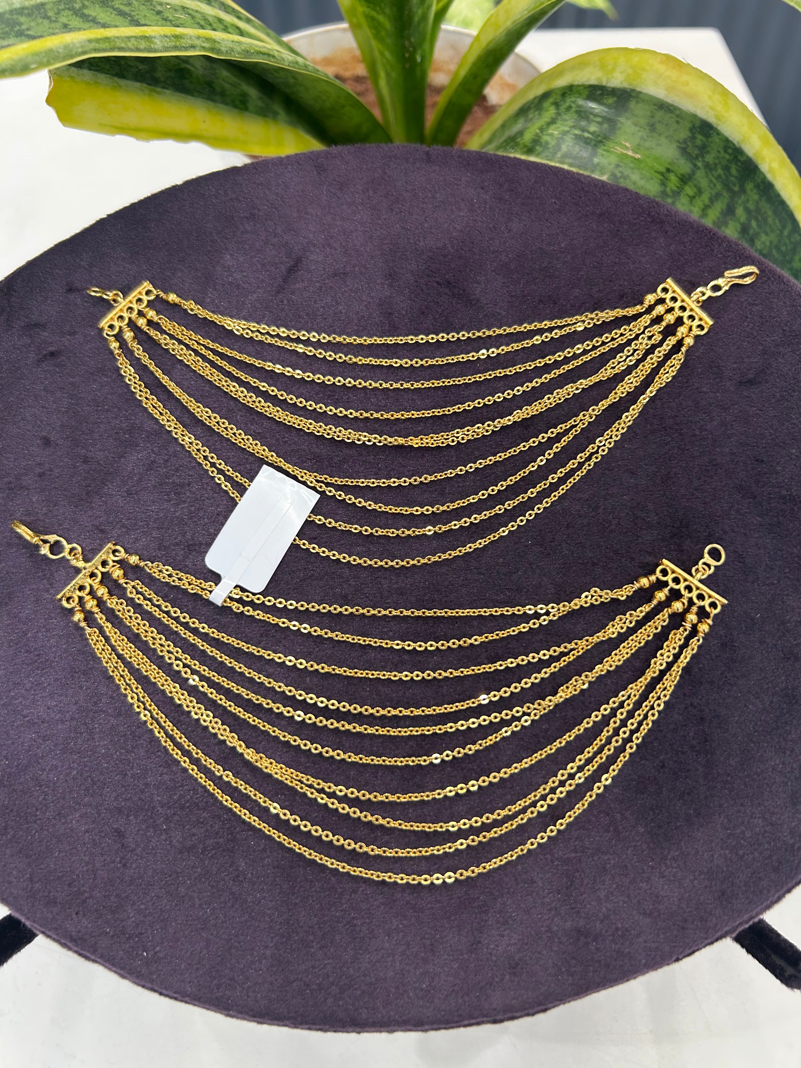 Beautiful simple chandraharam 10 layers Champaswaralu