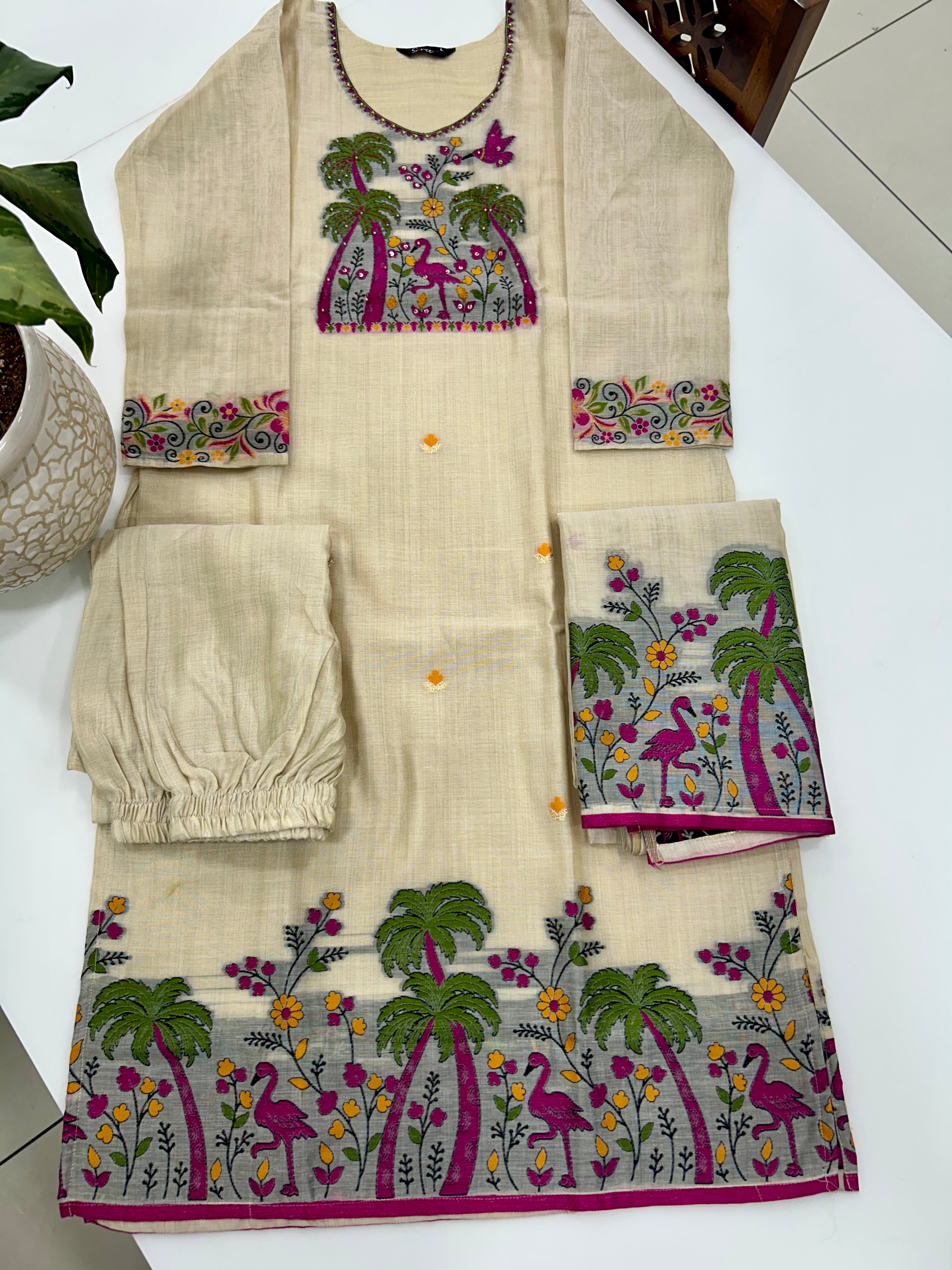 Jamdani 3-piece set