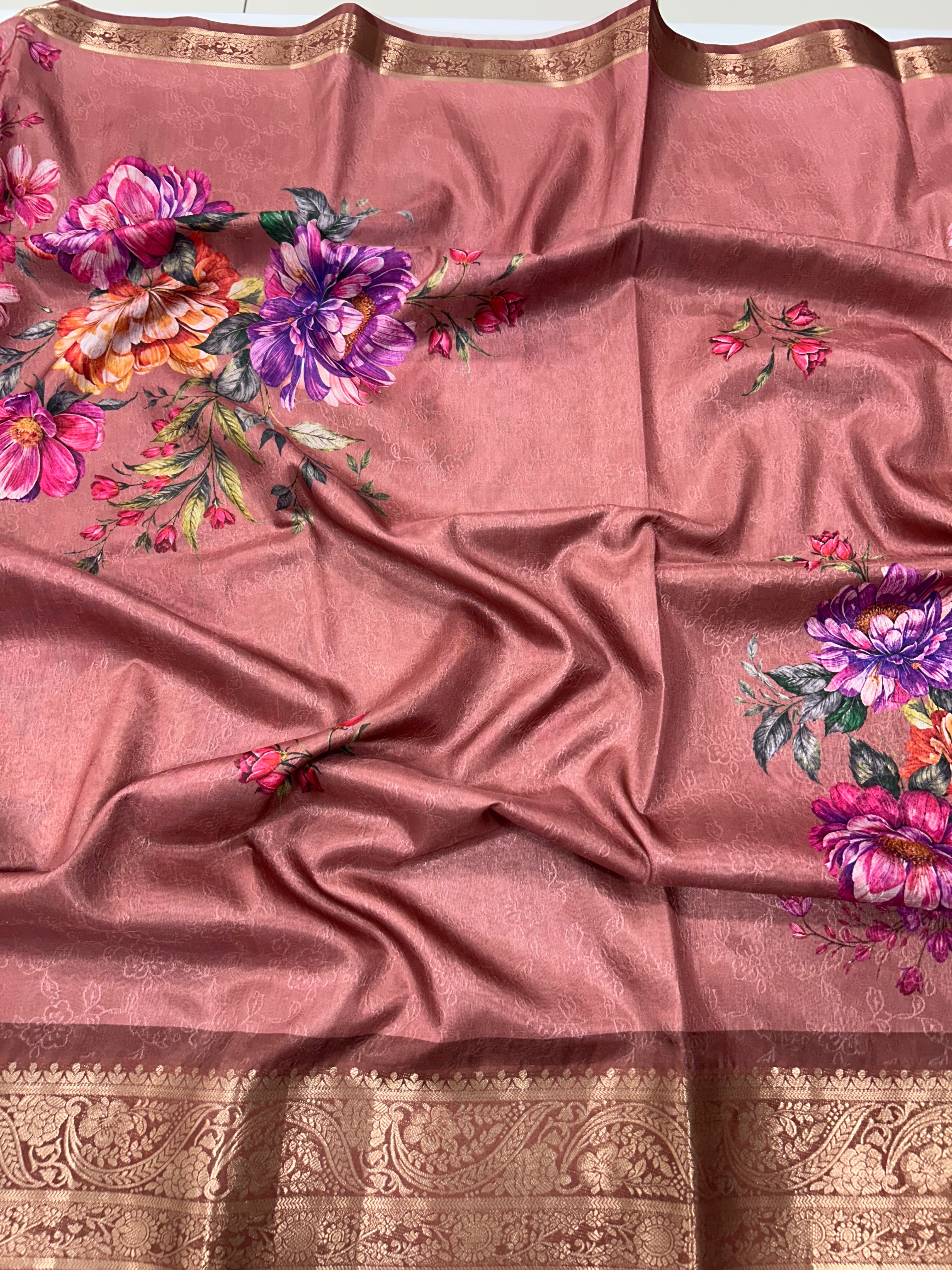 Beautiful fancy silk sarees