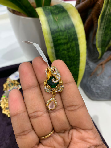 Beautiful Ganesh pendant with Backhook
