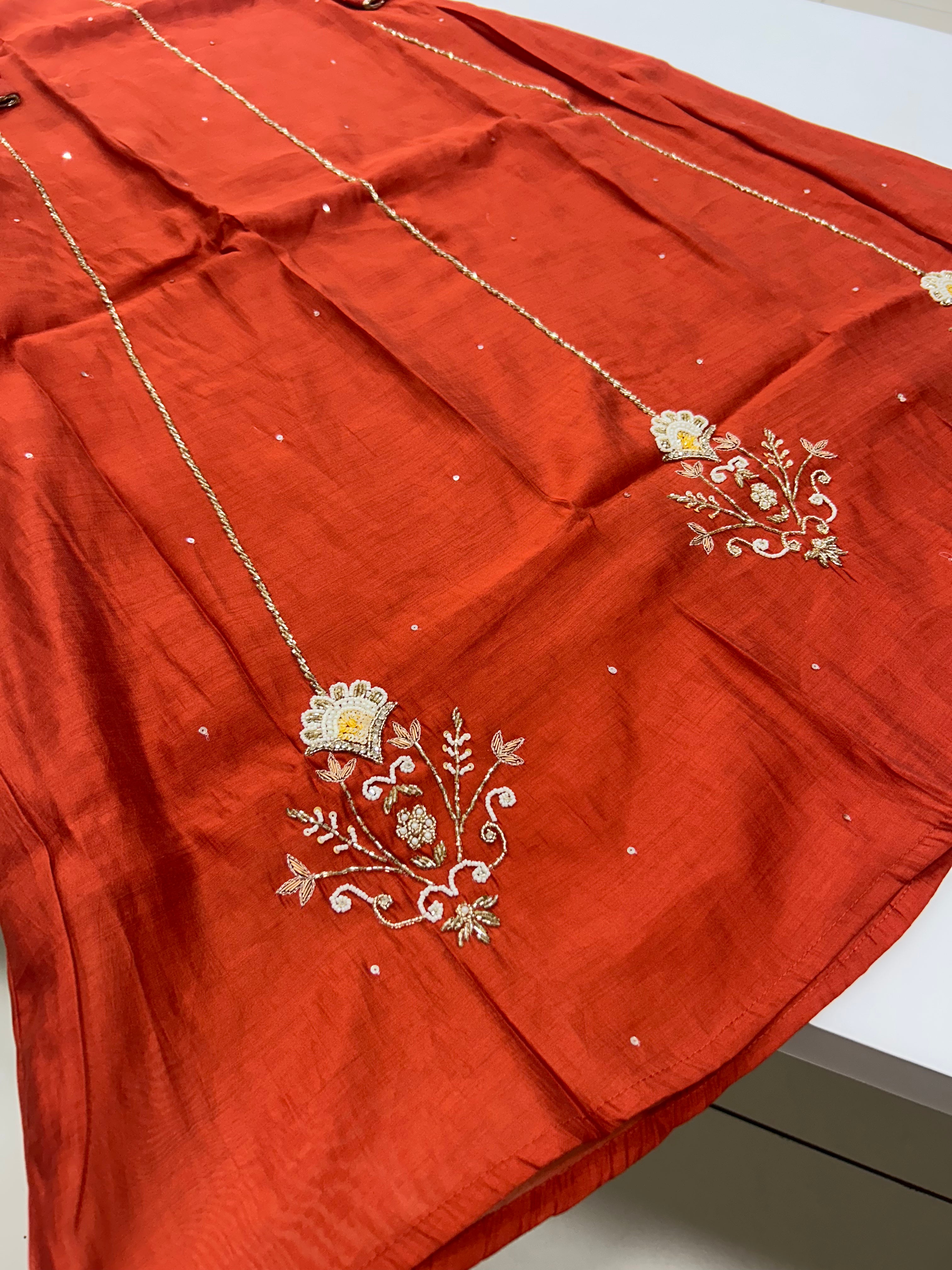 Mul chenderi A-line 3-piece set
