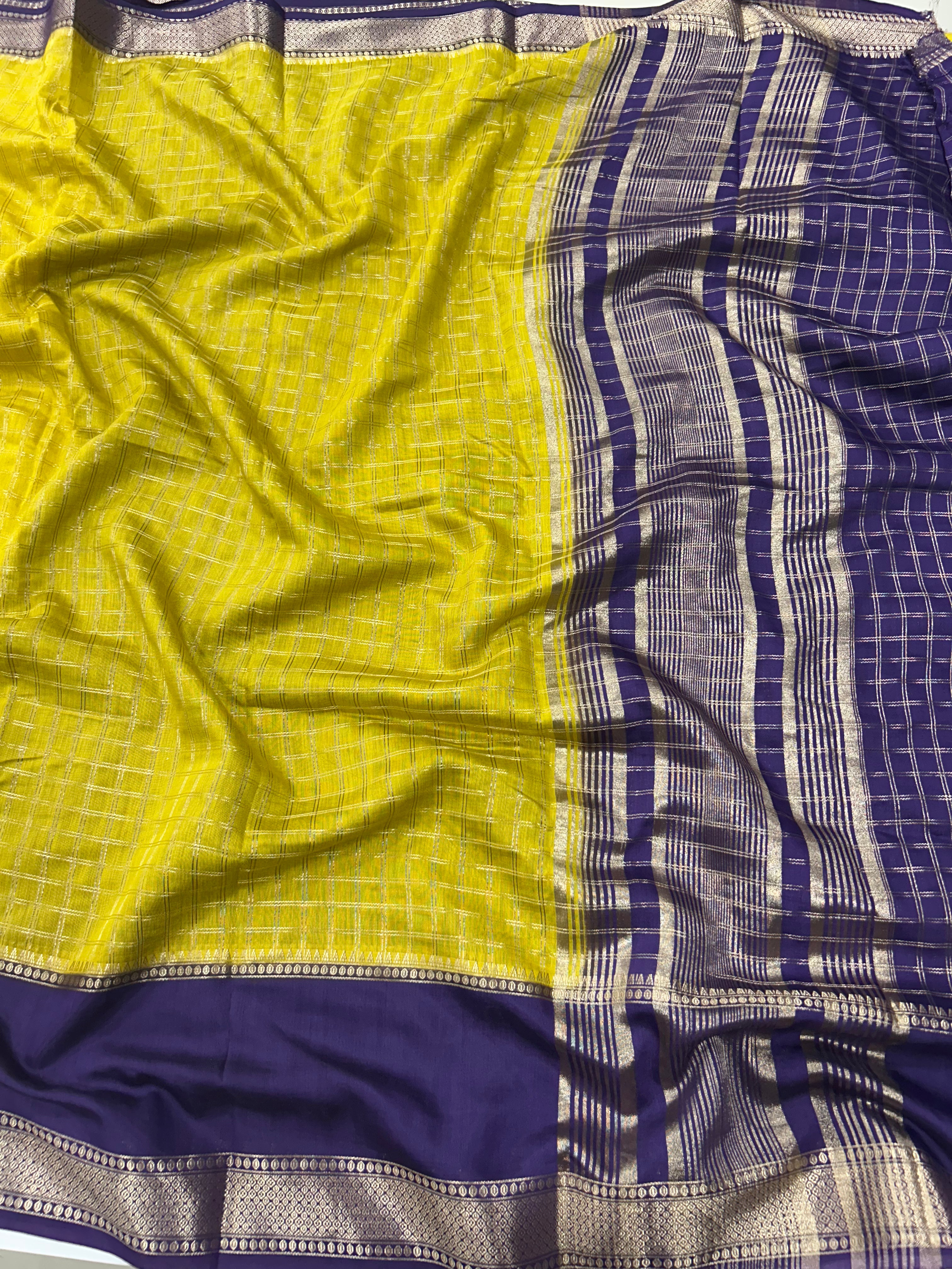 Beautiful Mysore silk saree