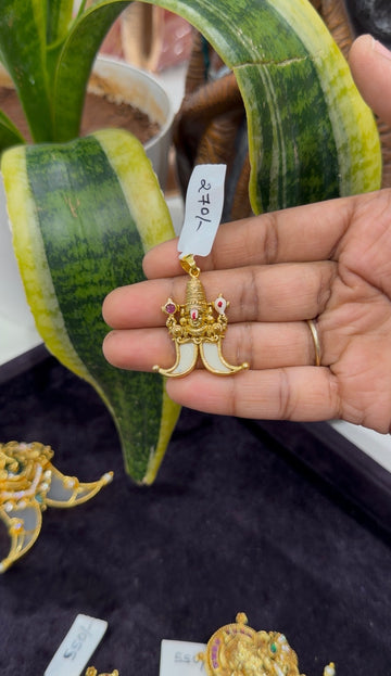 Beautiful Venkateswara swamy tiger nail