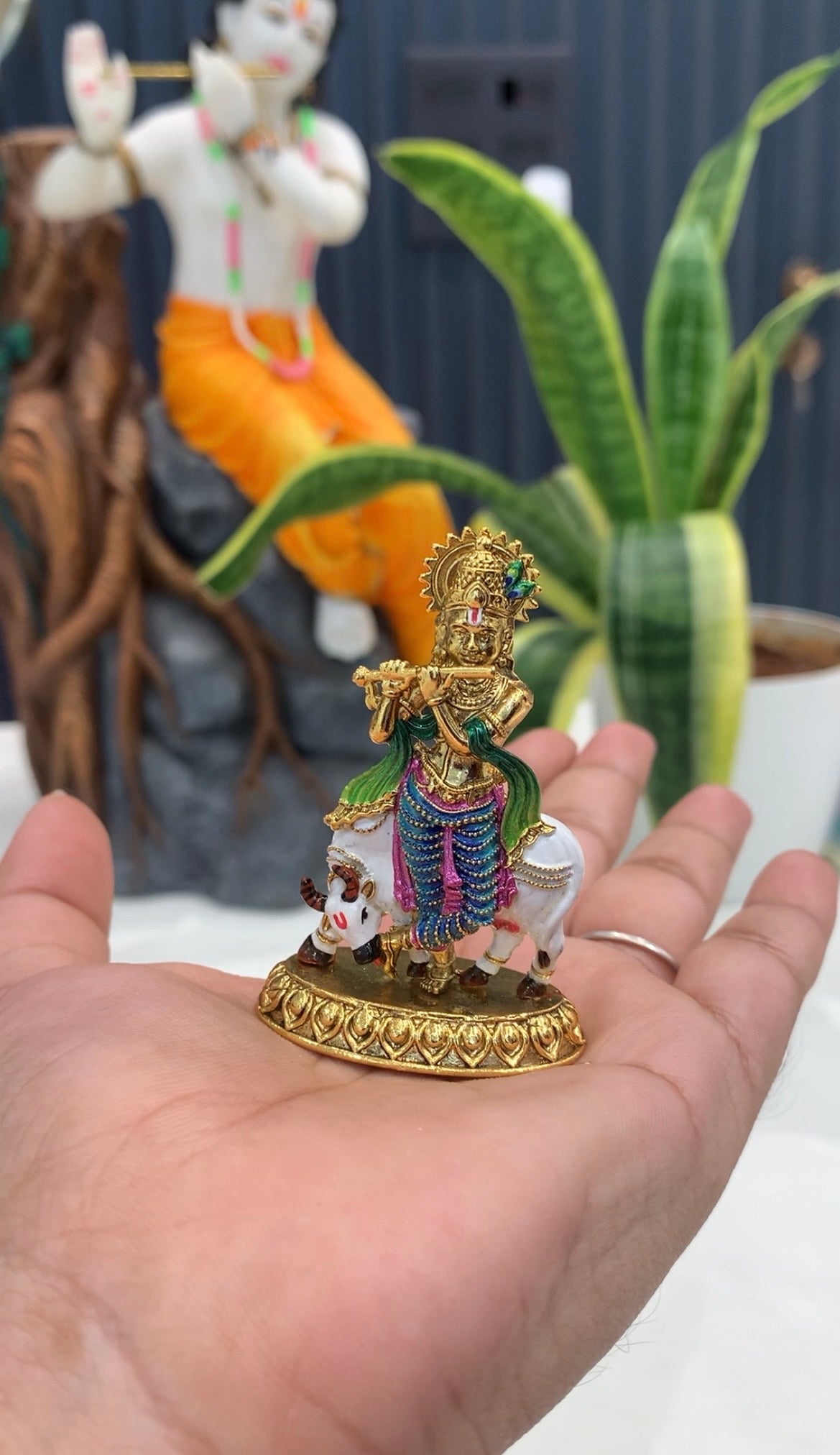 Beautiful Krishna idol