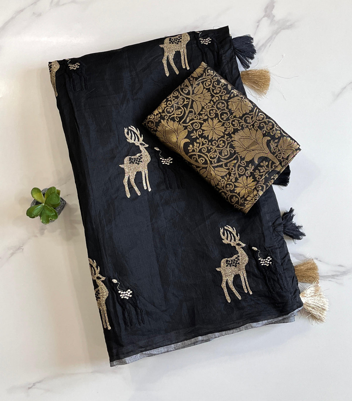 Premium chenderi saree