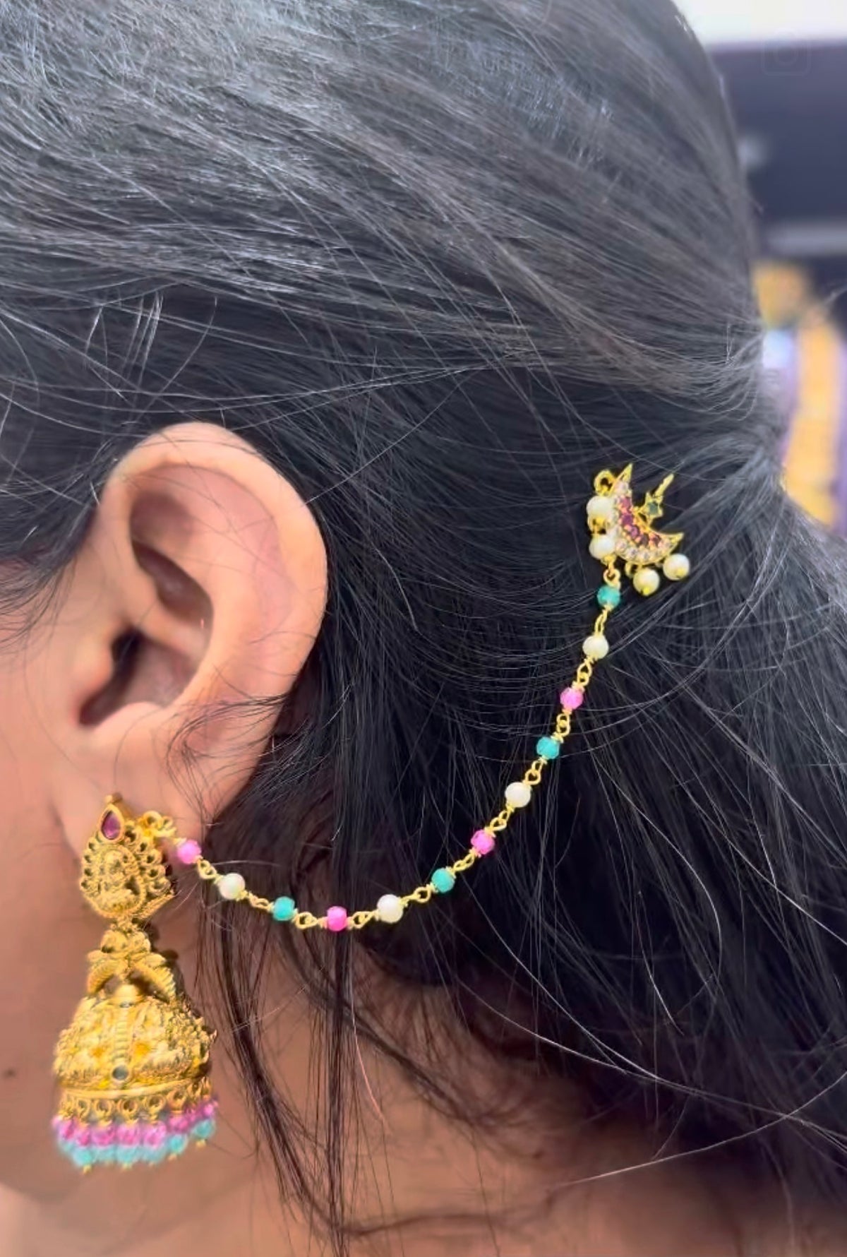 Beautiful multi color beads Matilu/champaswaralu