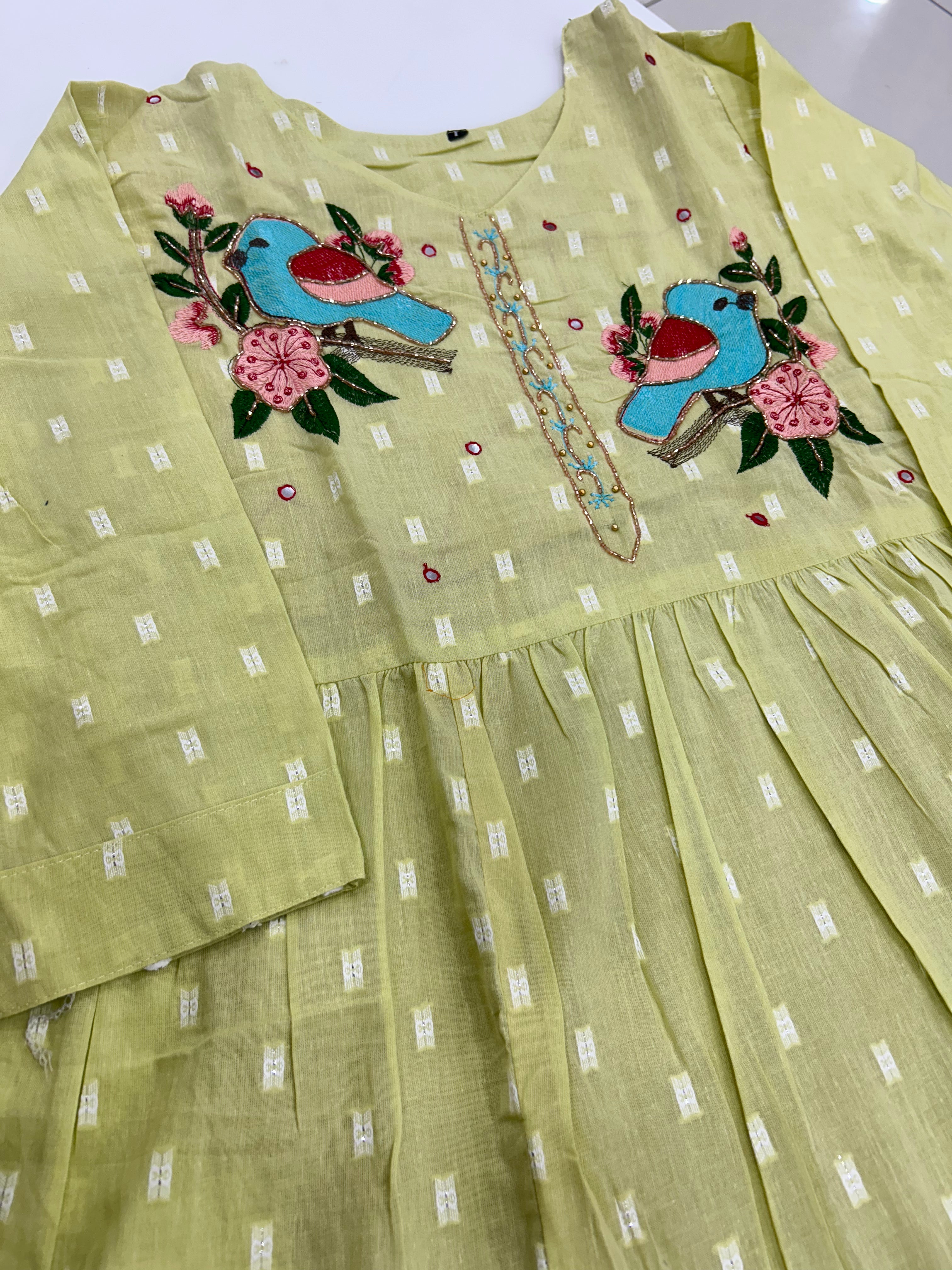 Beautiful cotton frock