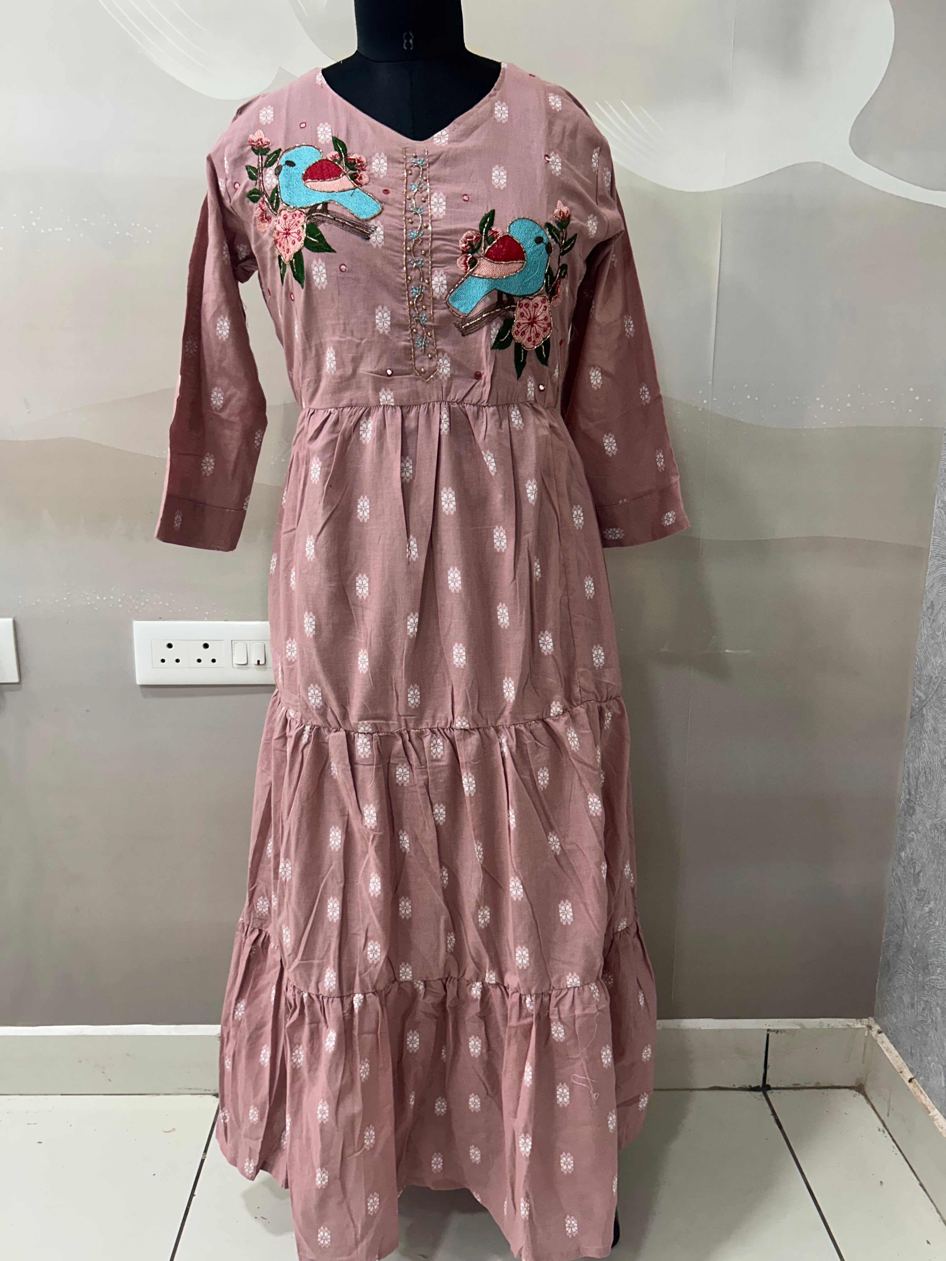 Beautiful cotton frock