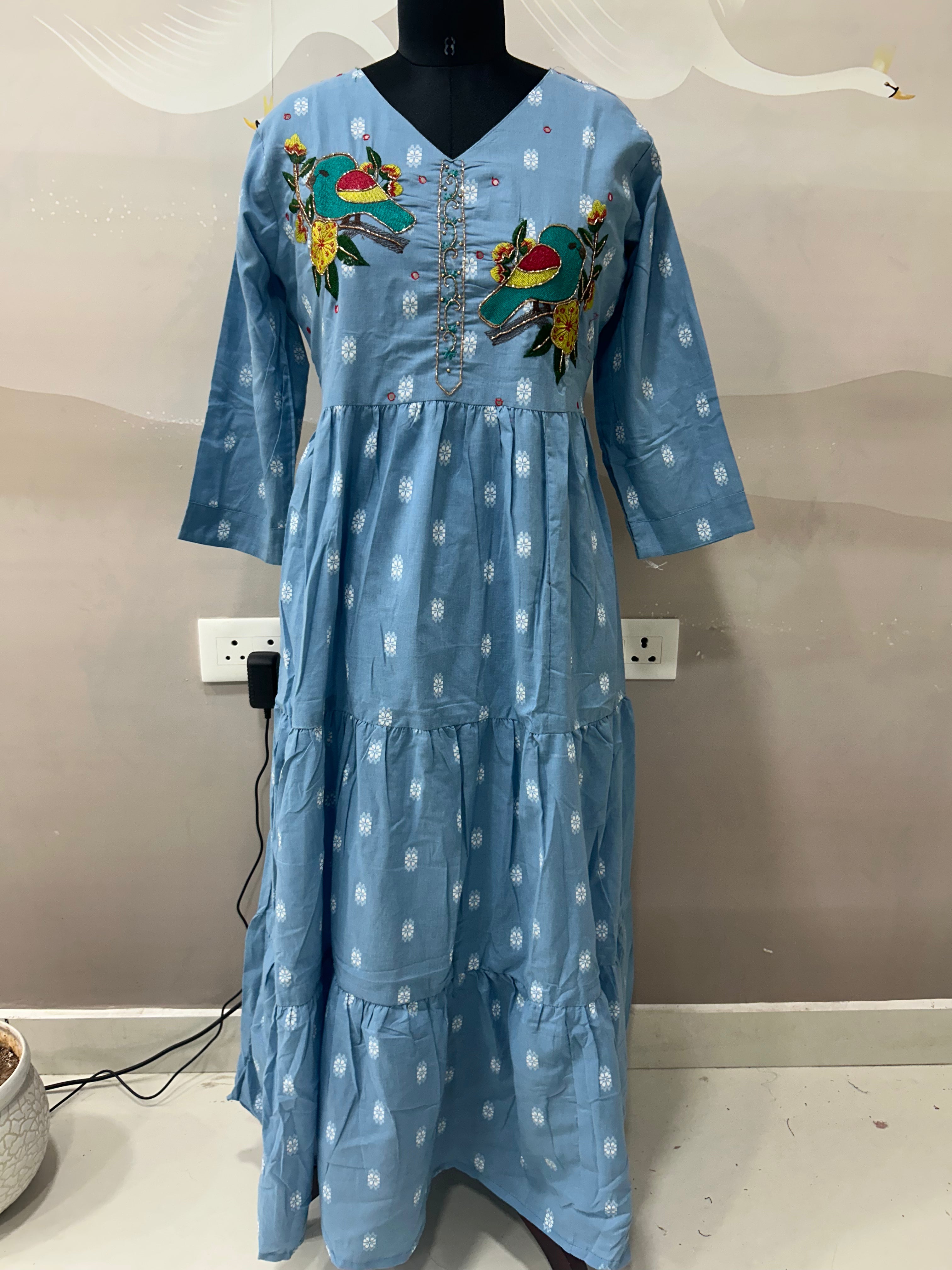 Beautiful cotton frock
