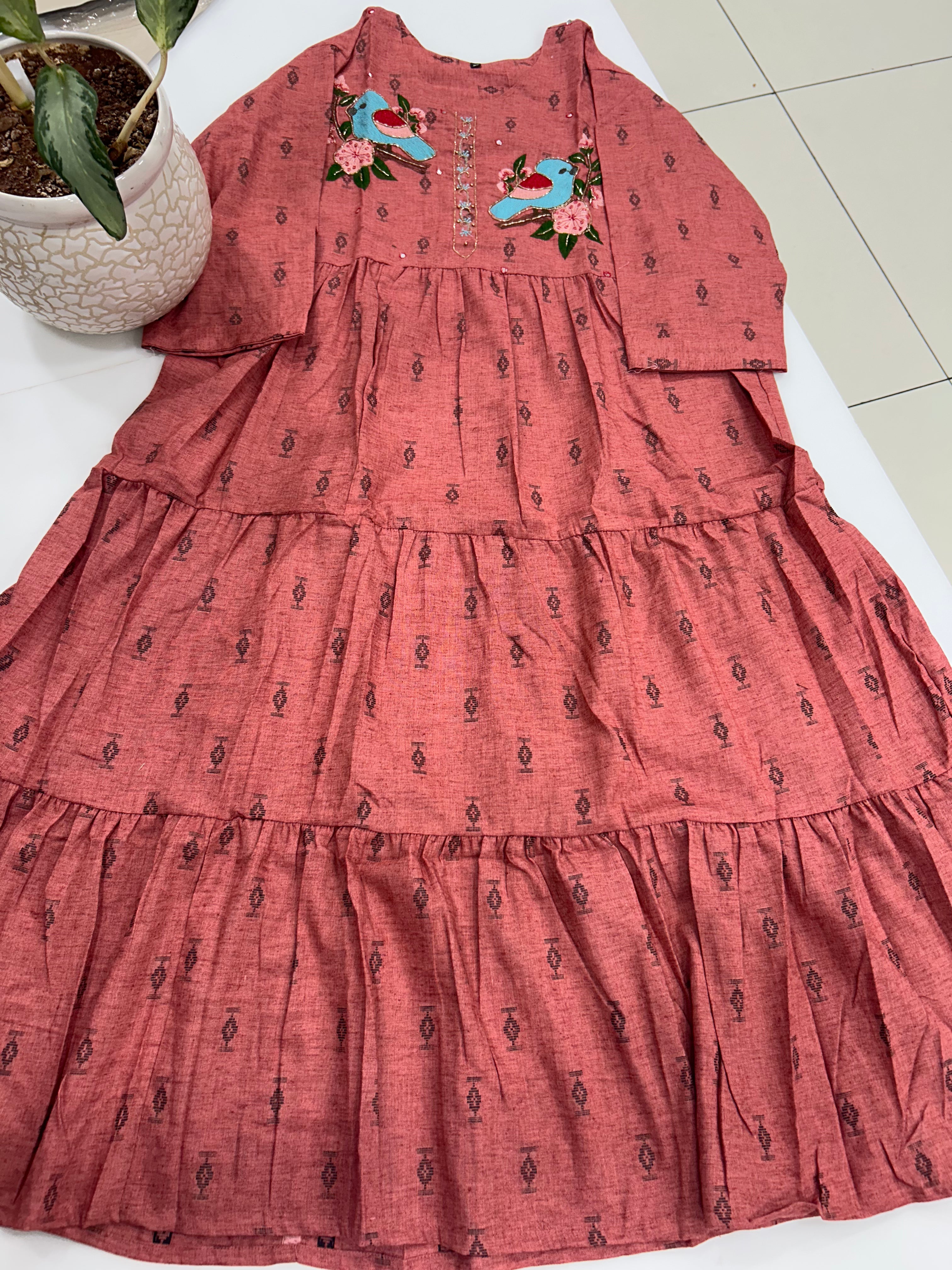 Beautiful cotton frock