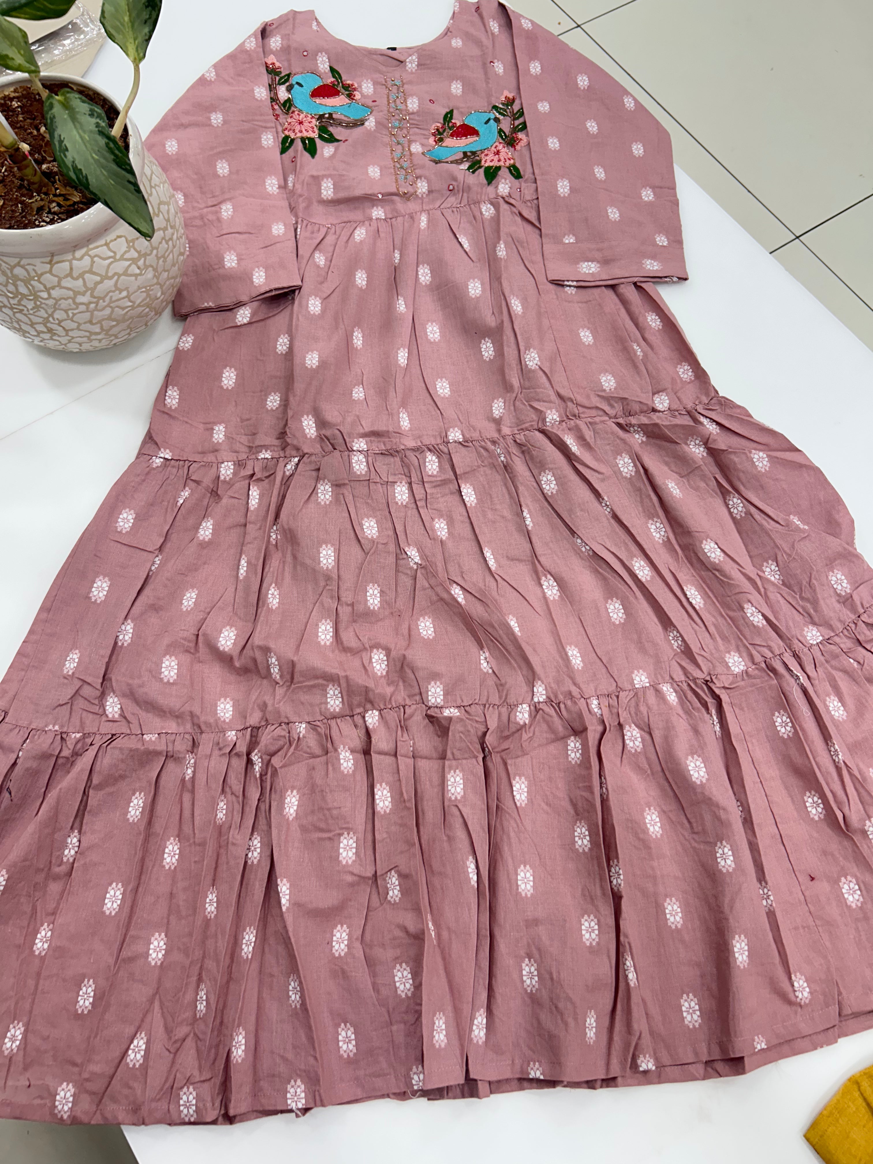 Beautiful cotton frock