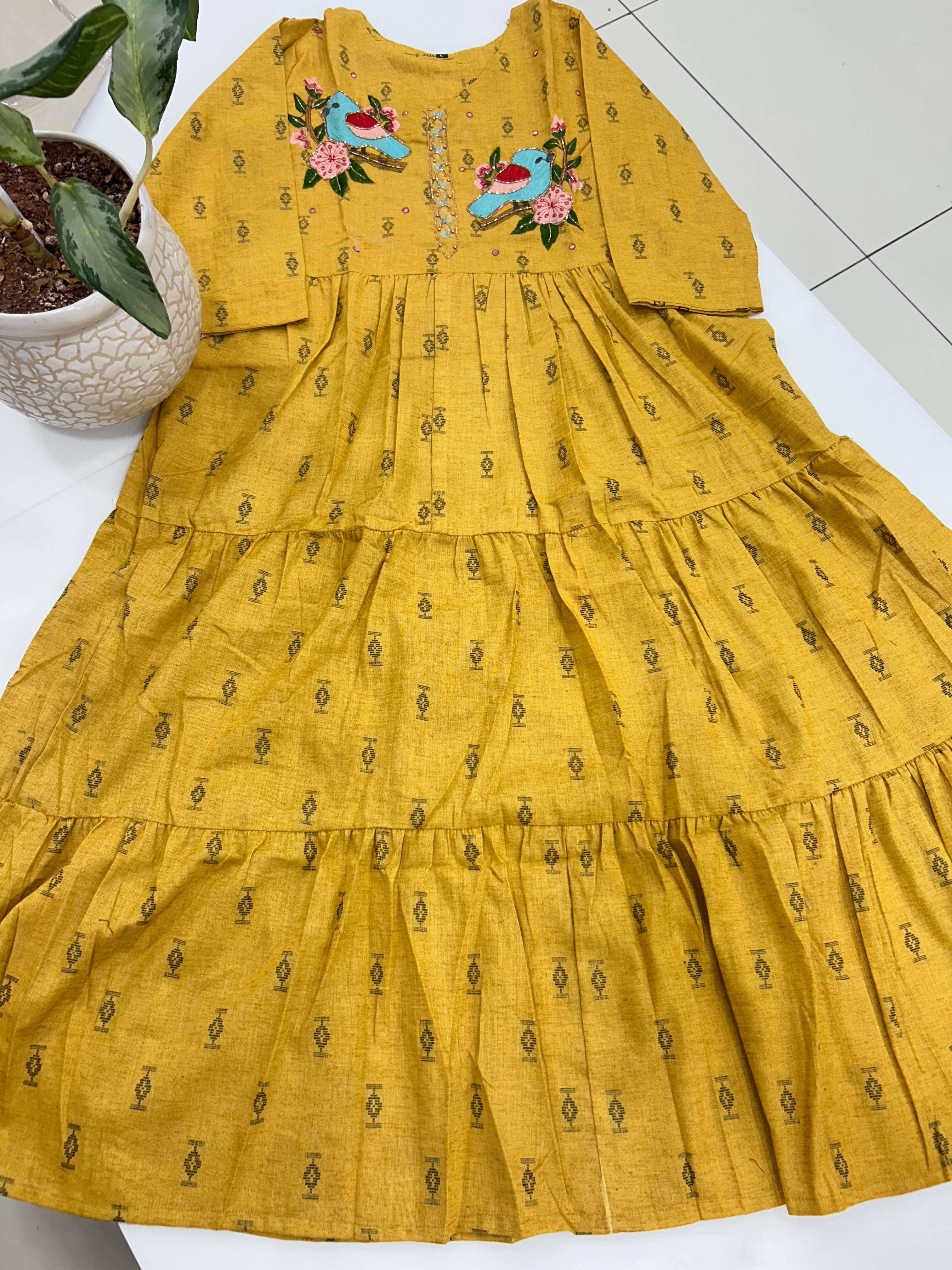 Beautiful cotton frock