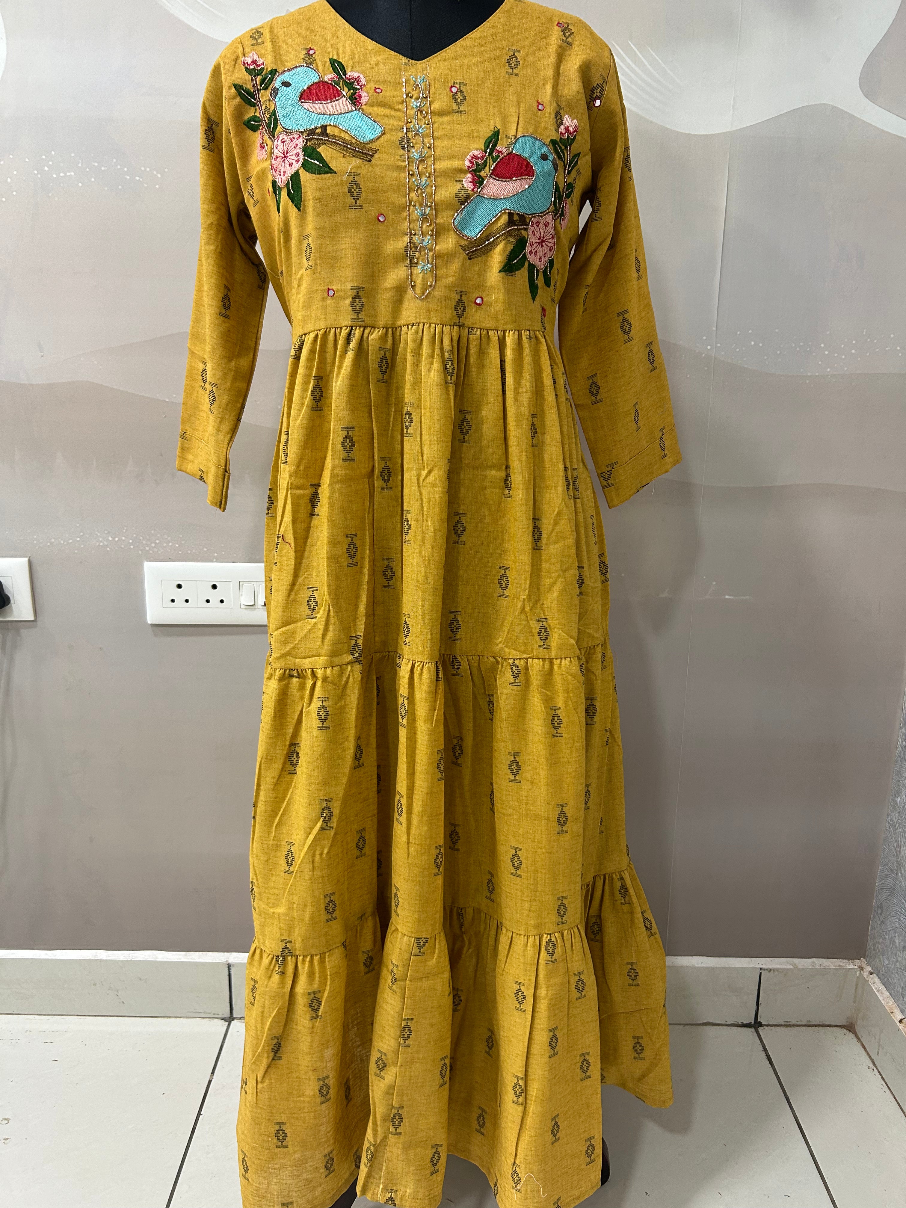 Beautiful cotton frock