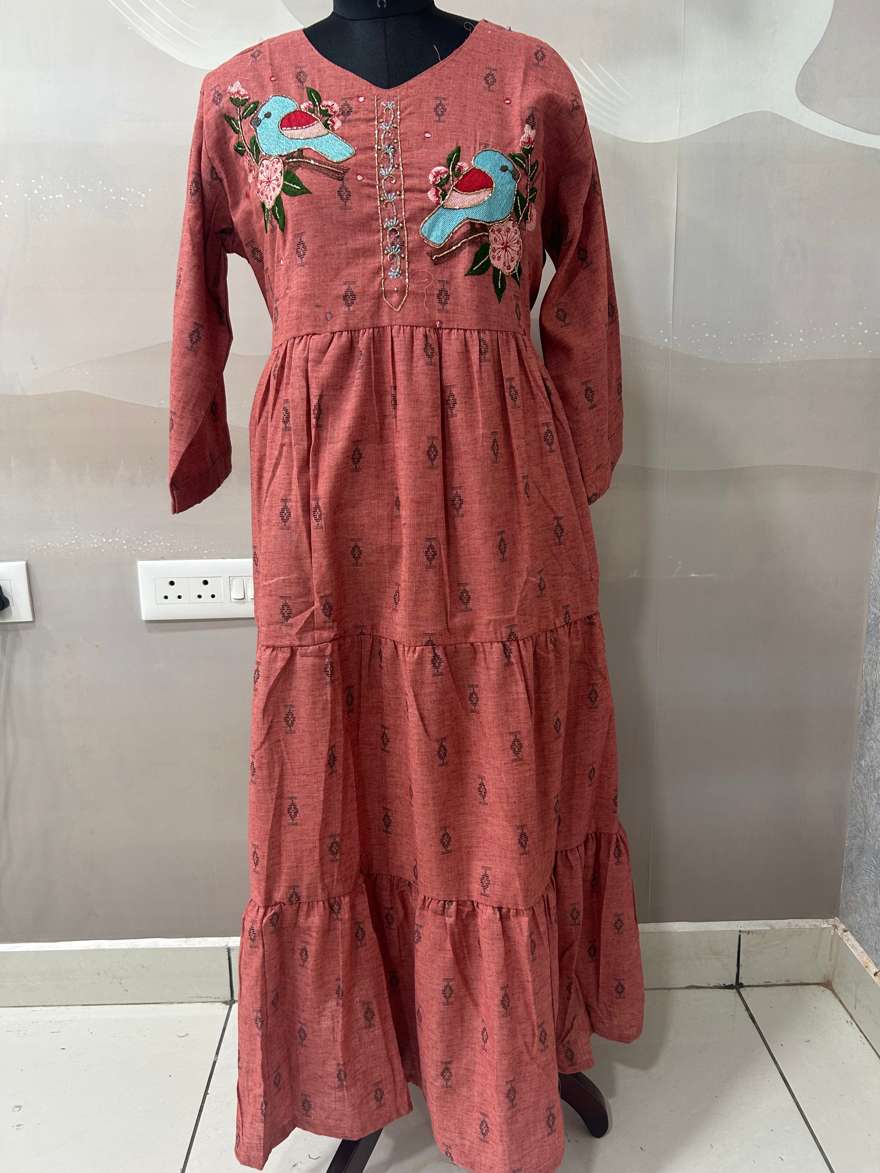 Beautiful cotton frock
