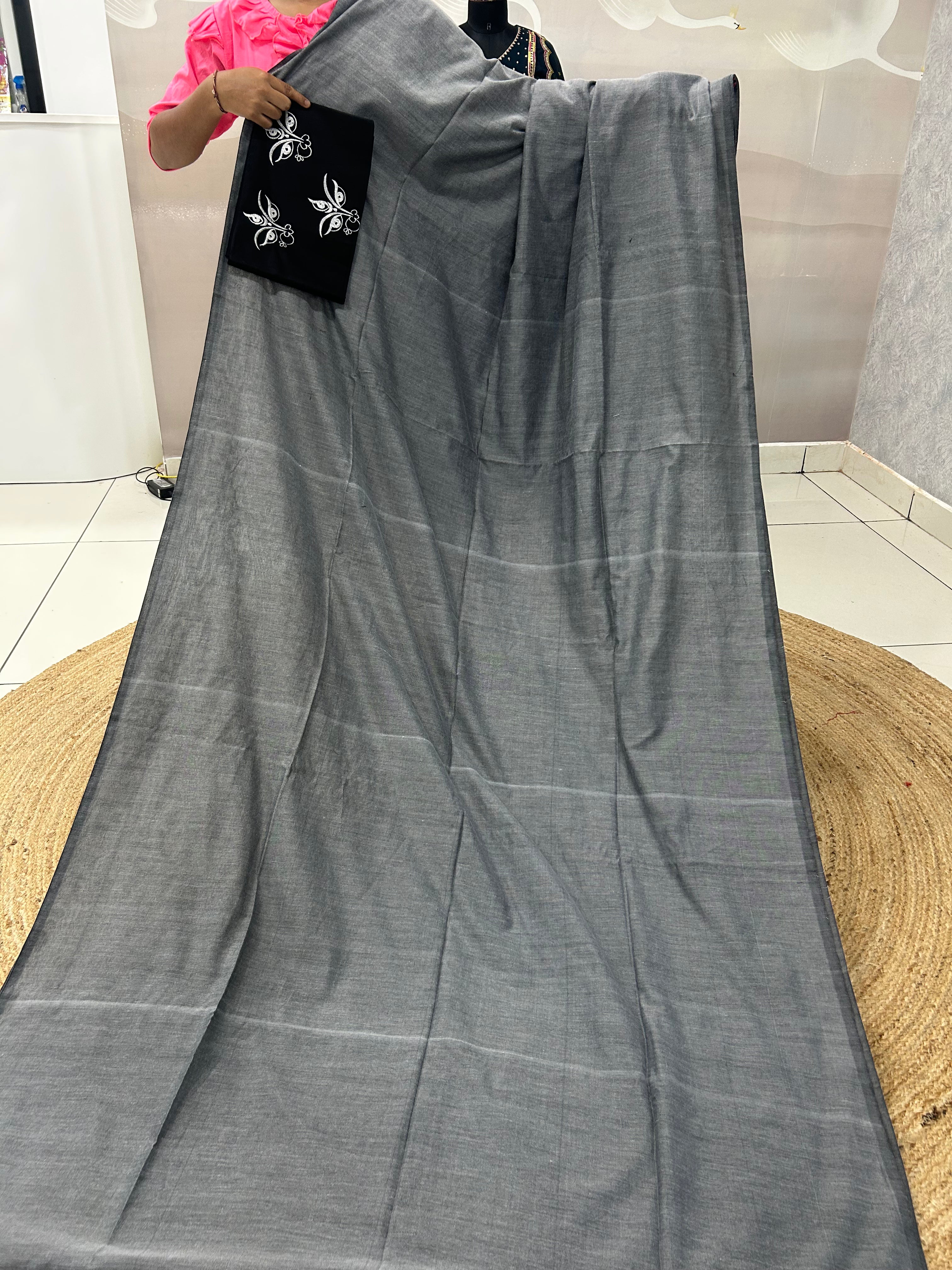 Beautiful Khadi cotton saree