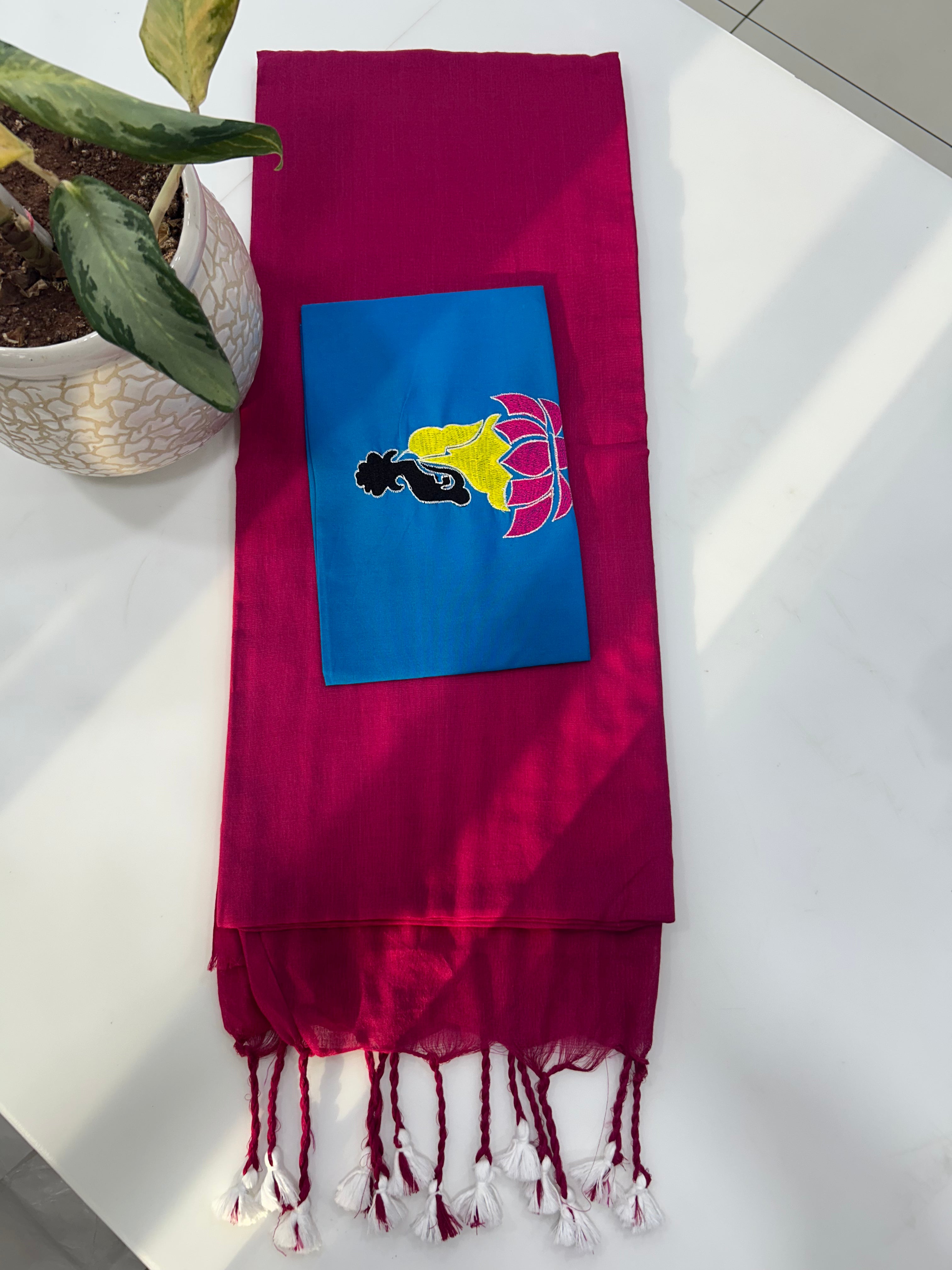 Beautiful Khadi cotton saree