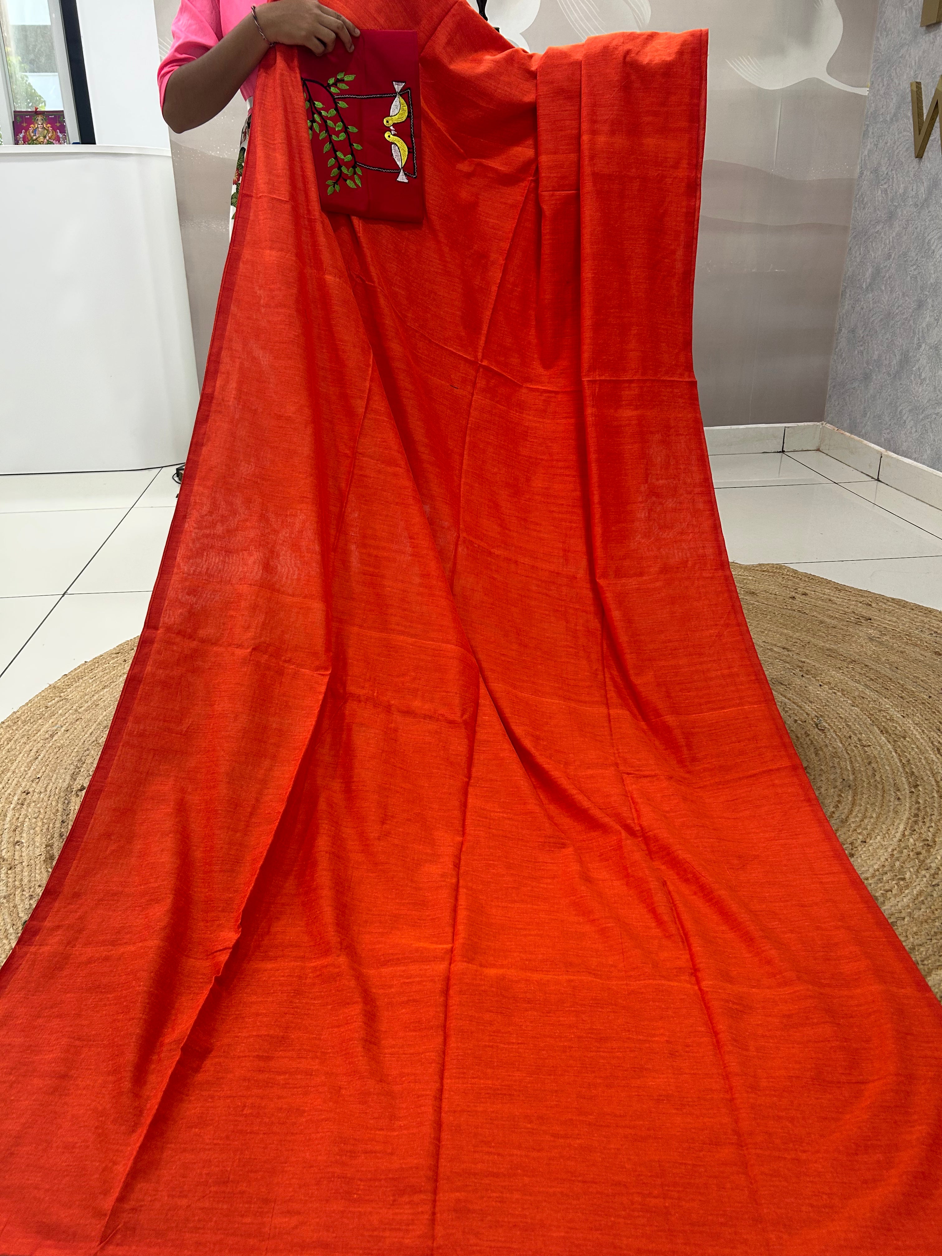 Beautiful Khadi cotton saree
