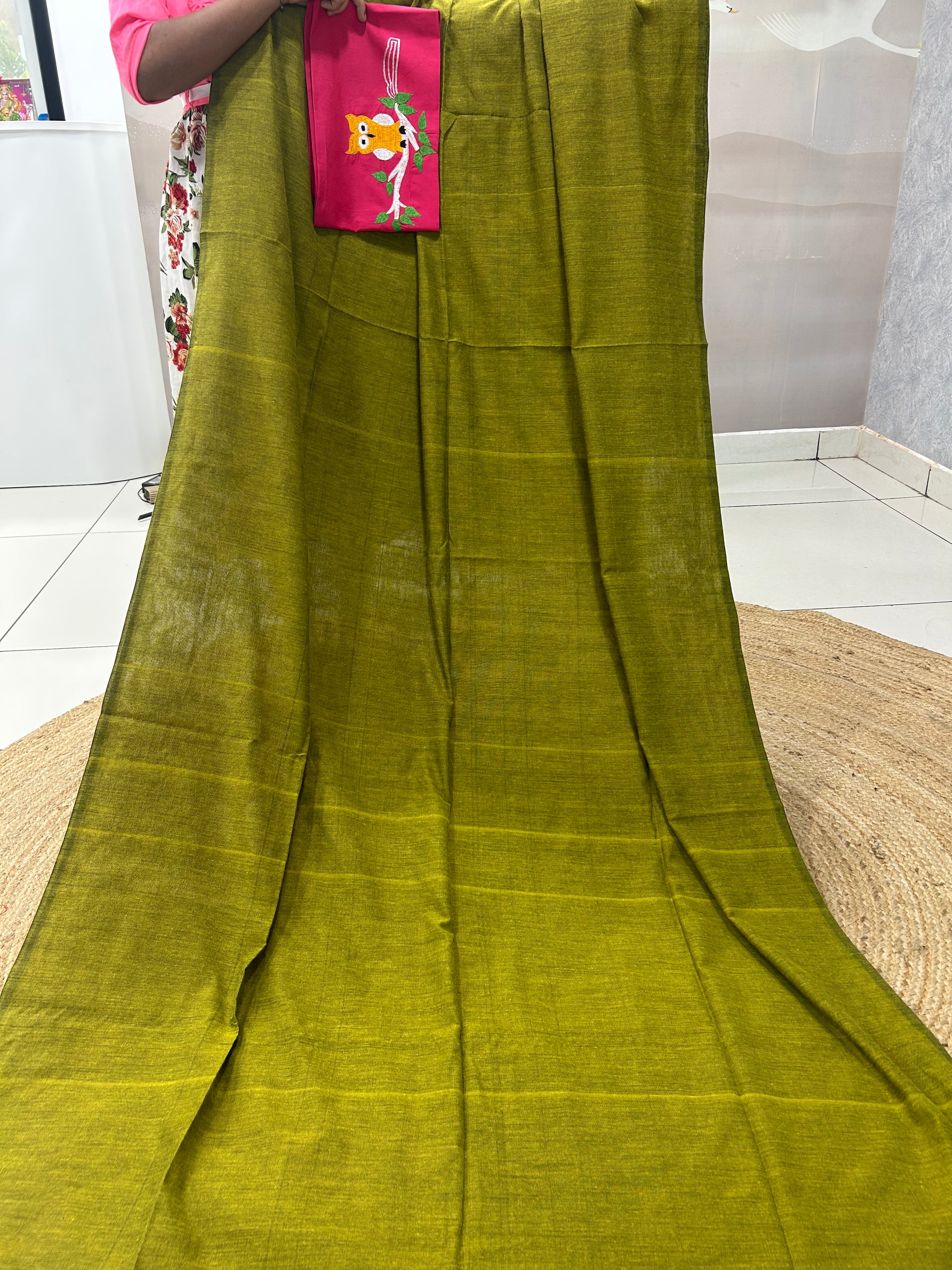 Beautiful Khadi cotton saree