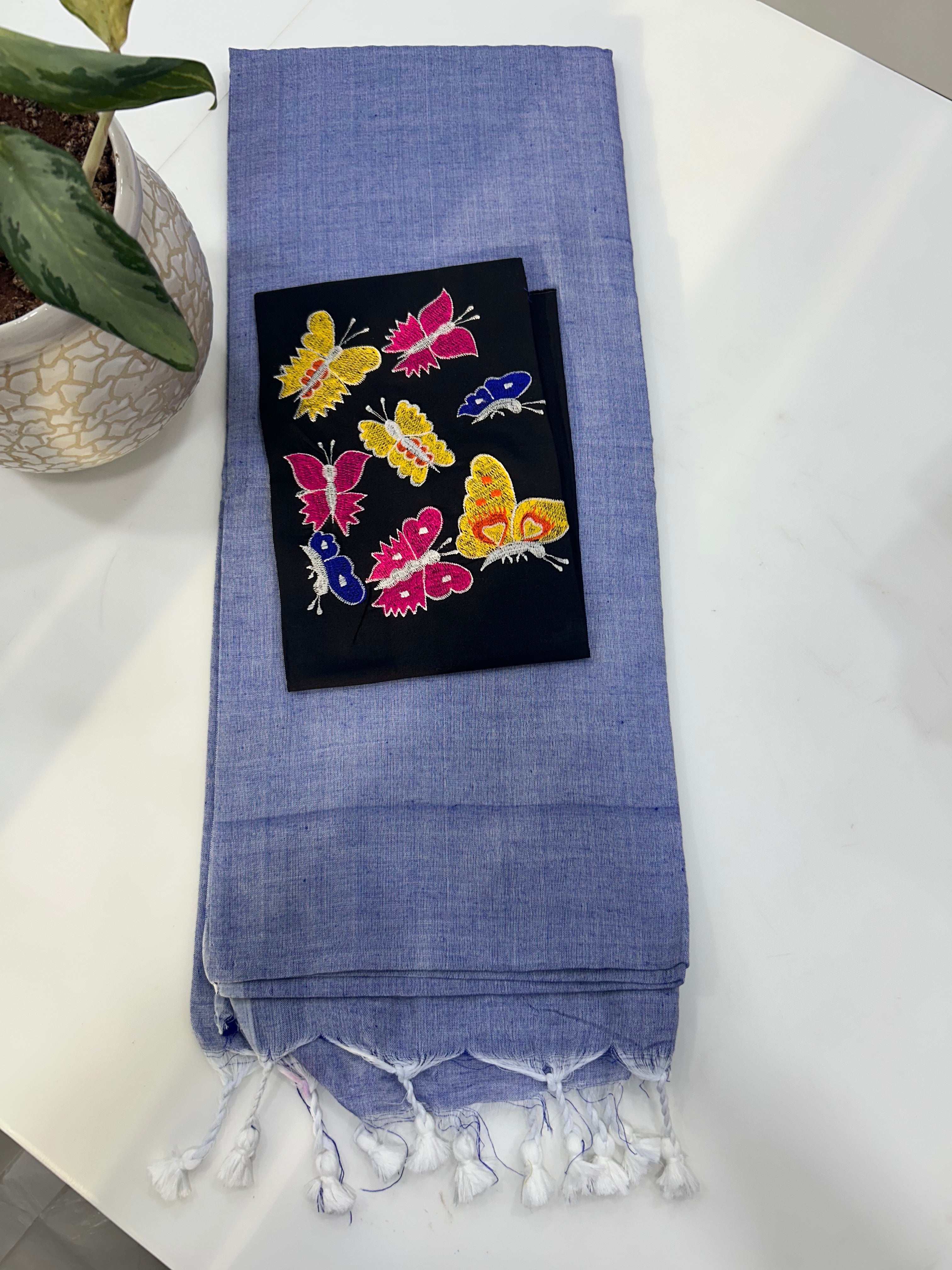 Beautiful Khadi cotton saree