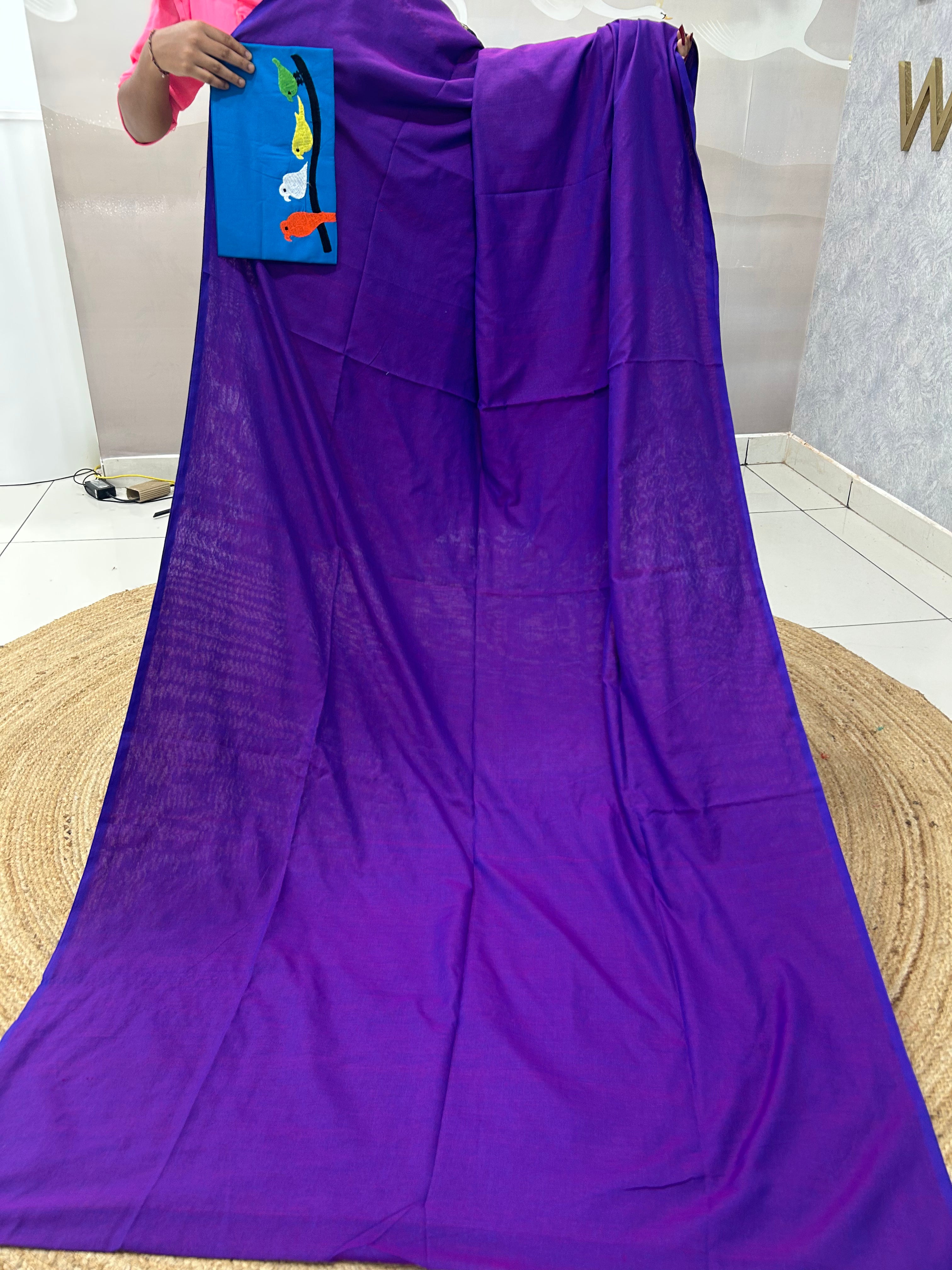 Beautiful Khadi cotton saree