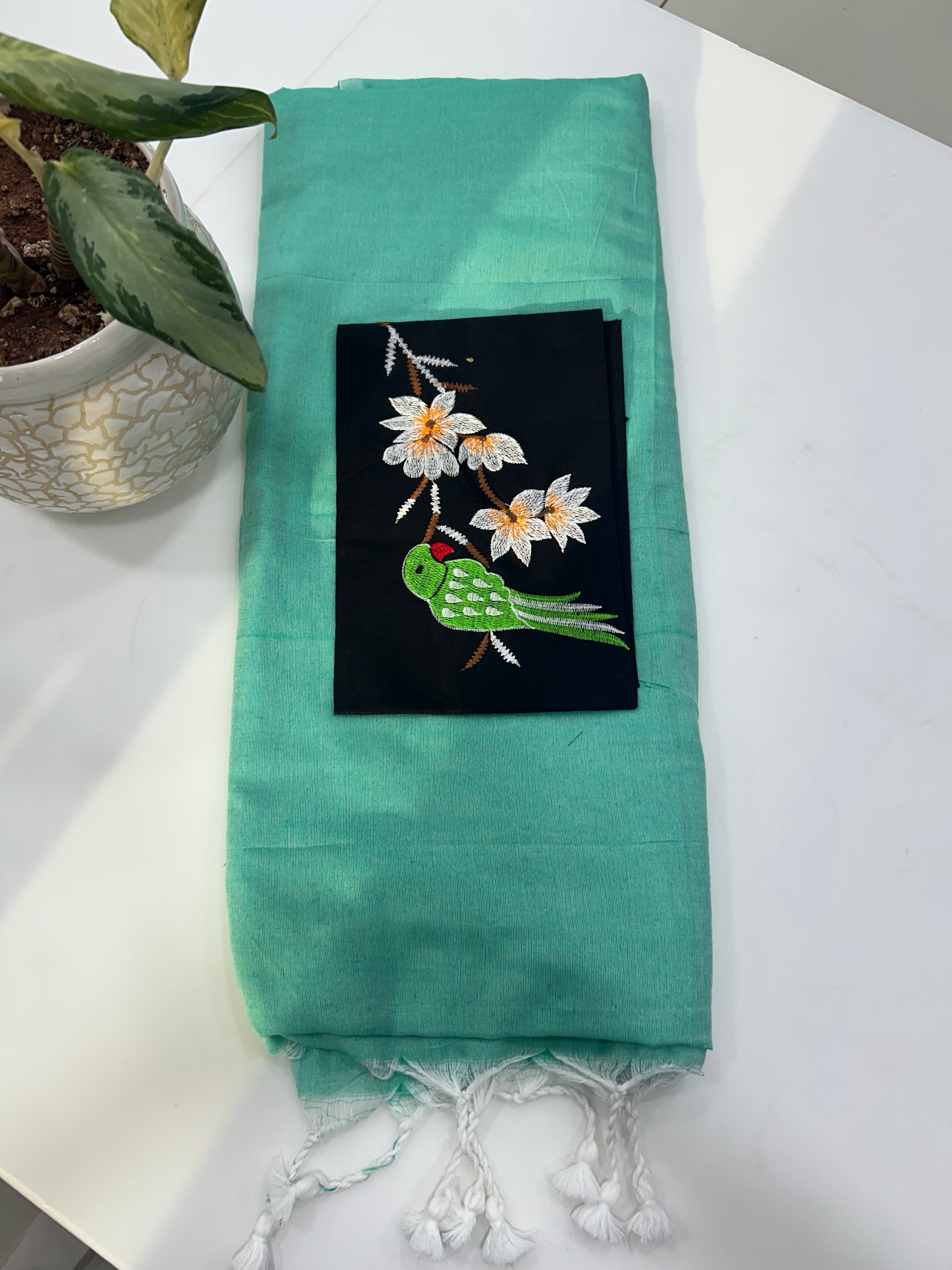 Beautiful Khadi cotton saree
