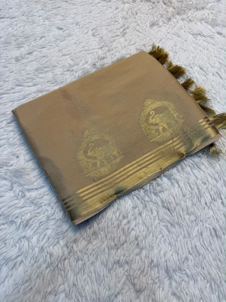 Viscose crep chiffon georgette saree