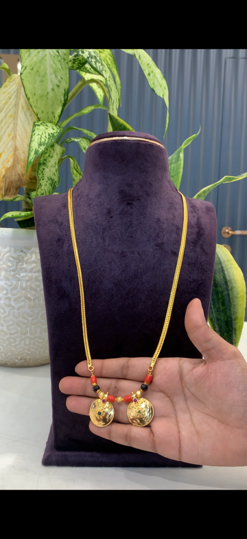 Gold replica 26inch thali chain
