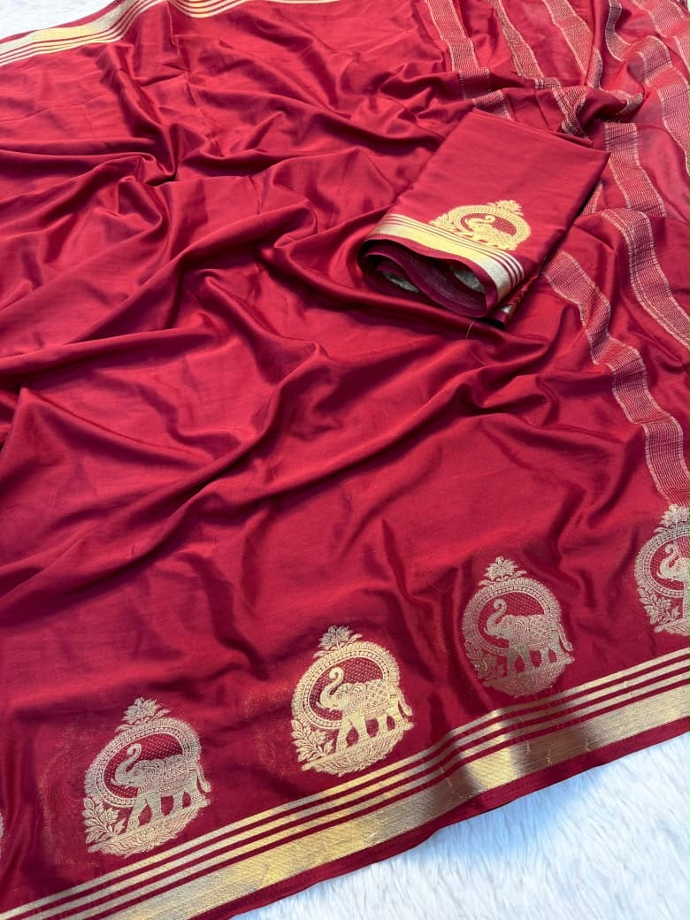 Viscose crep chiffon georgette saree