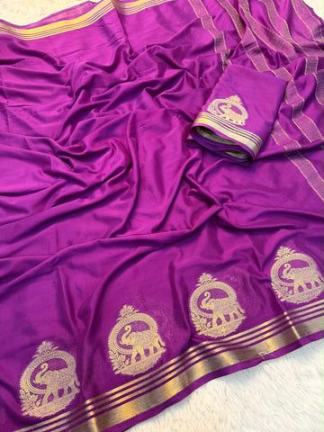 Viscose crep chiffon georgette saree
