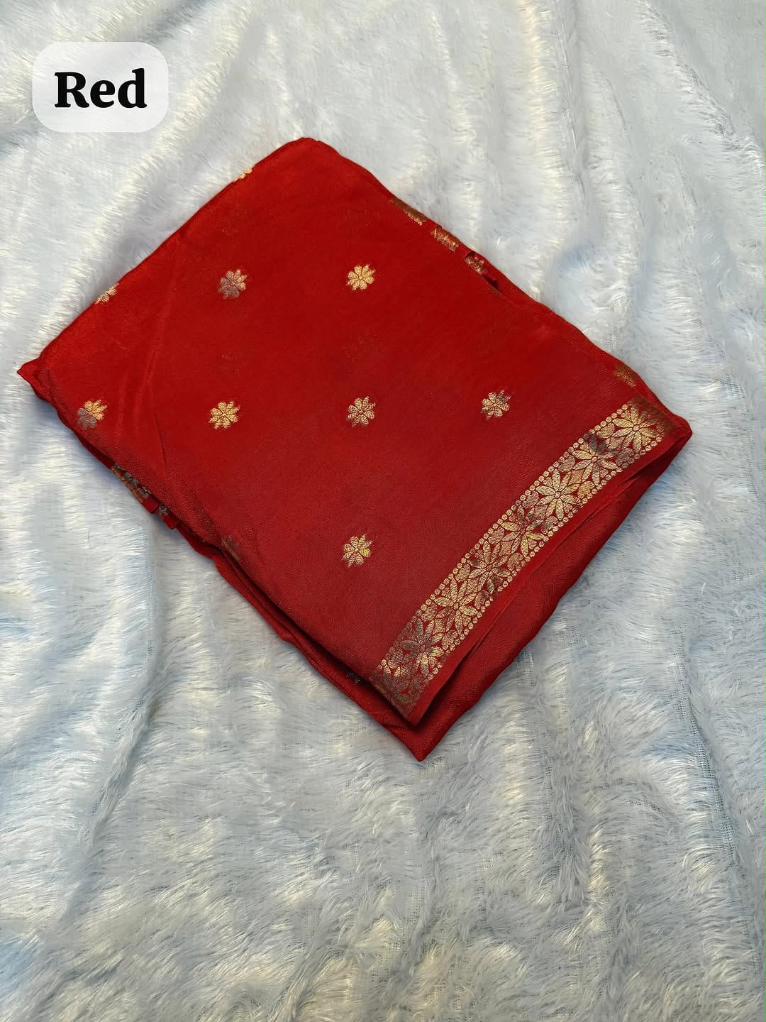 Viscose weaving saree